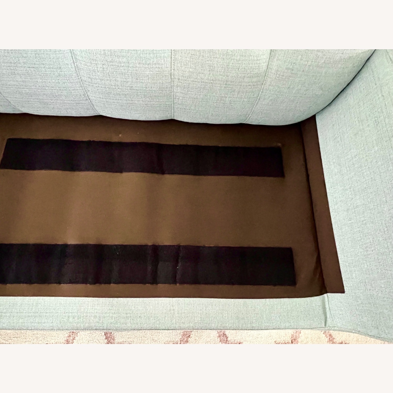 Room &  Board 86” Anson Sofa in Dilcrest Spa Blue - image-6