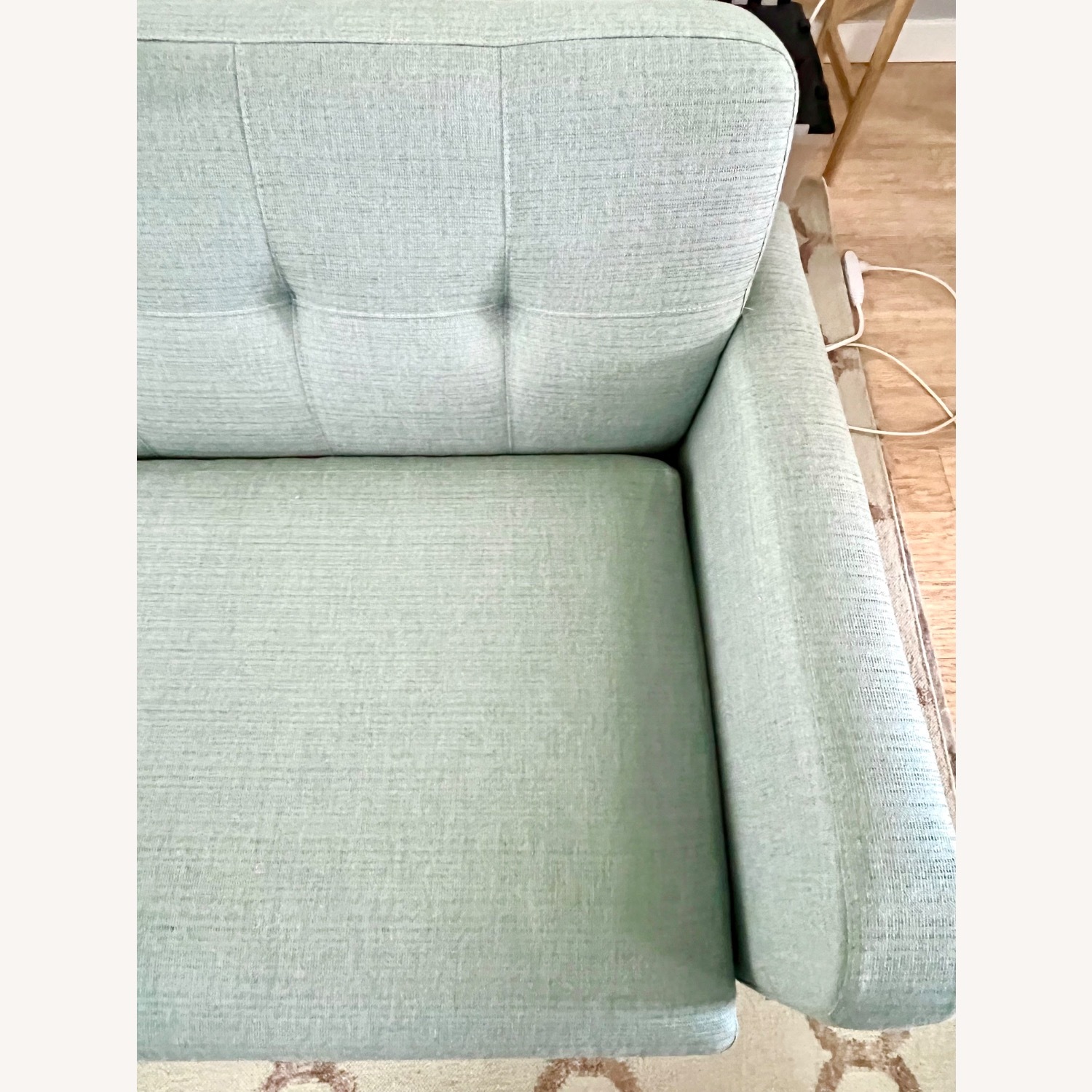 Room &  Board 86” Anson Sofa in Dilcrest Spa Blue - image-3