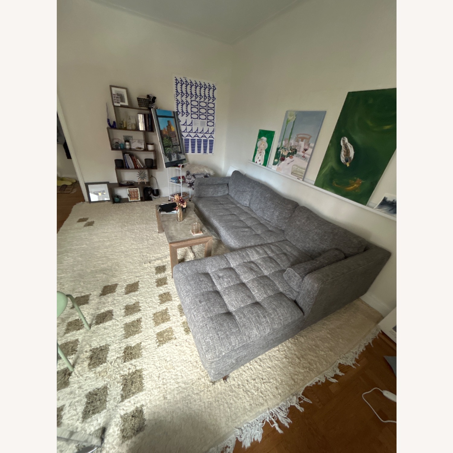 Article Sven Dark Gray Sectional Couch  - image-3