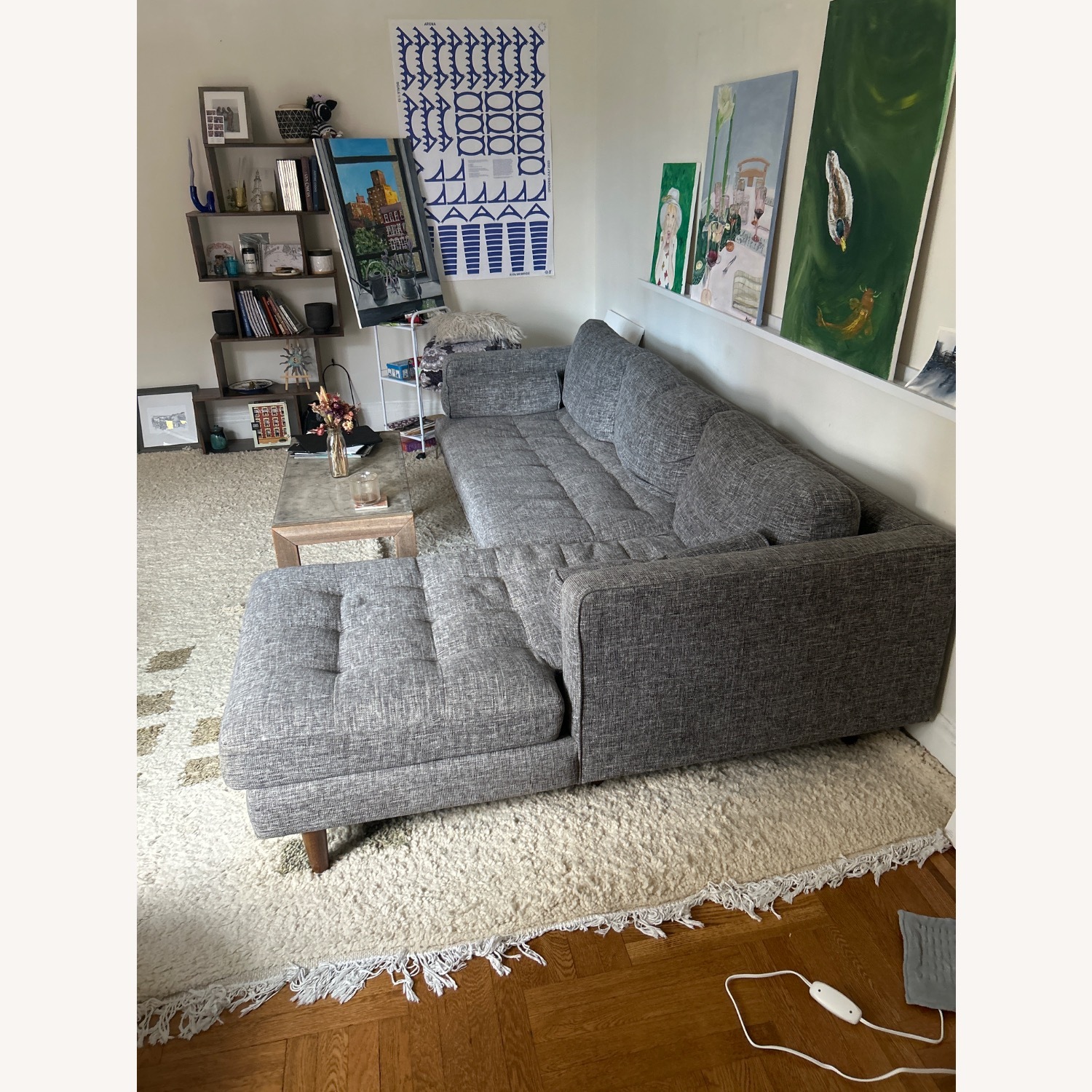 Article Sven Dark Gray Sectional Couch  - image-2