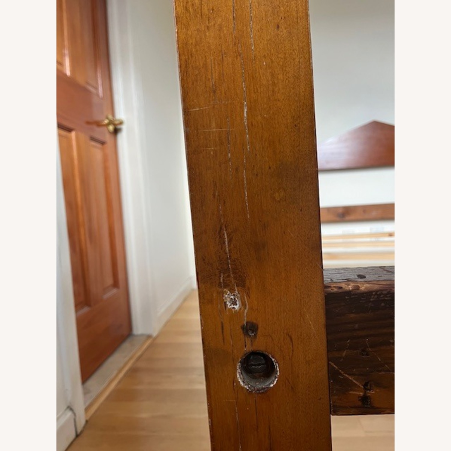 Vintage Wooden Bed - image-5