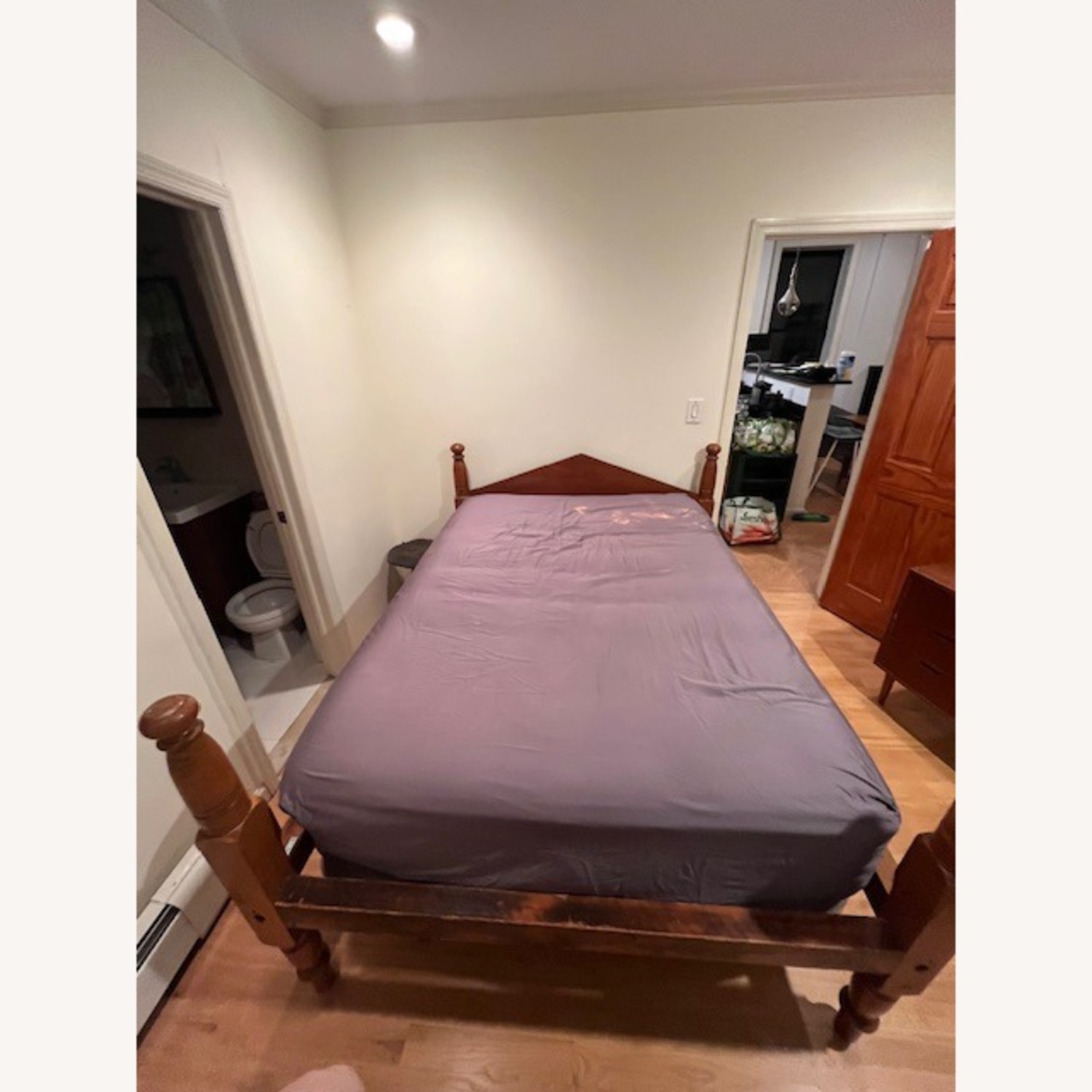 Vintage Wooden Bed - image-2
