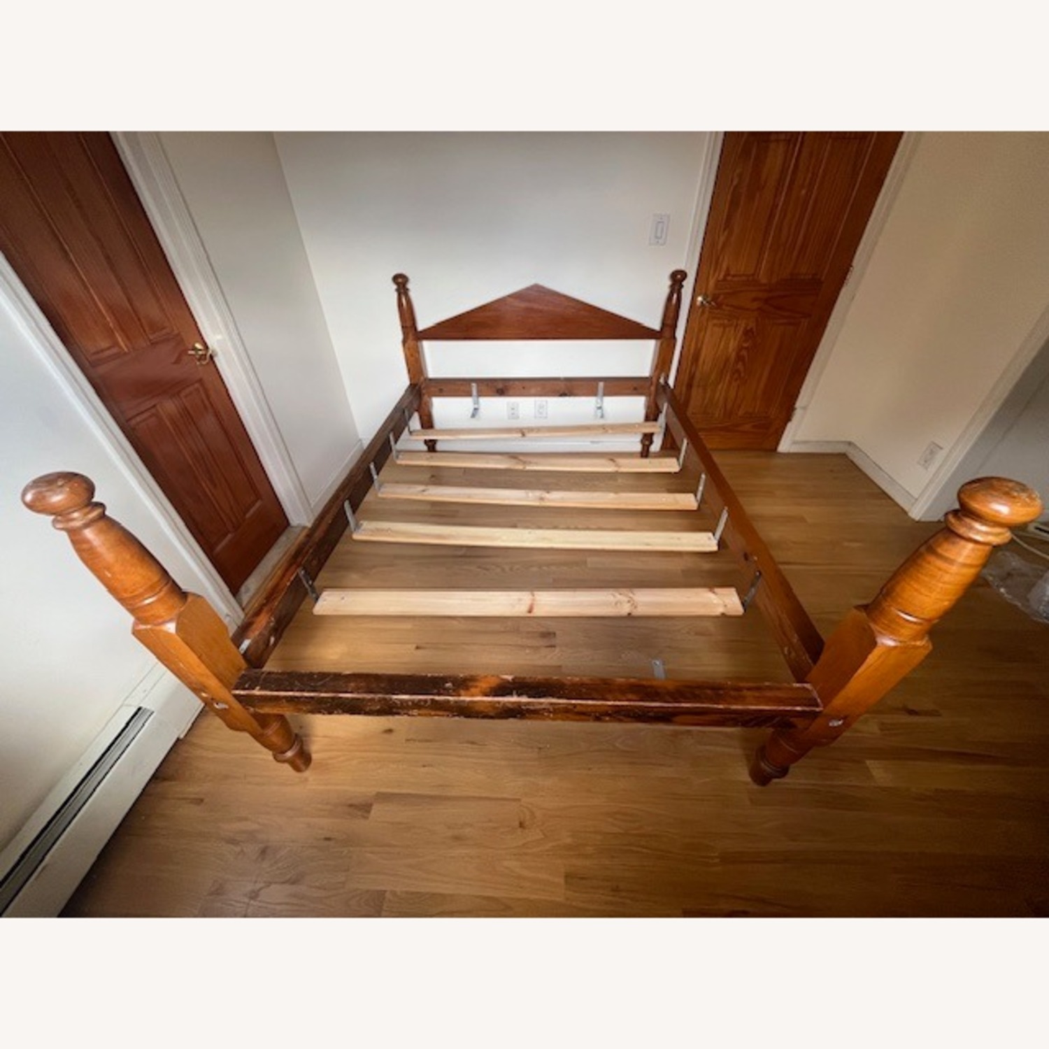 Vintage Wooden Bed - image-7