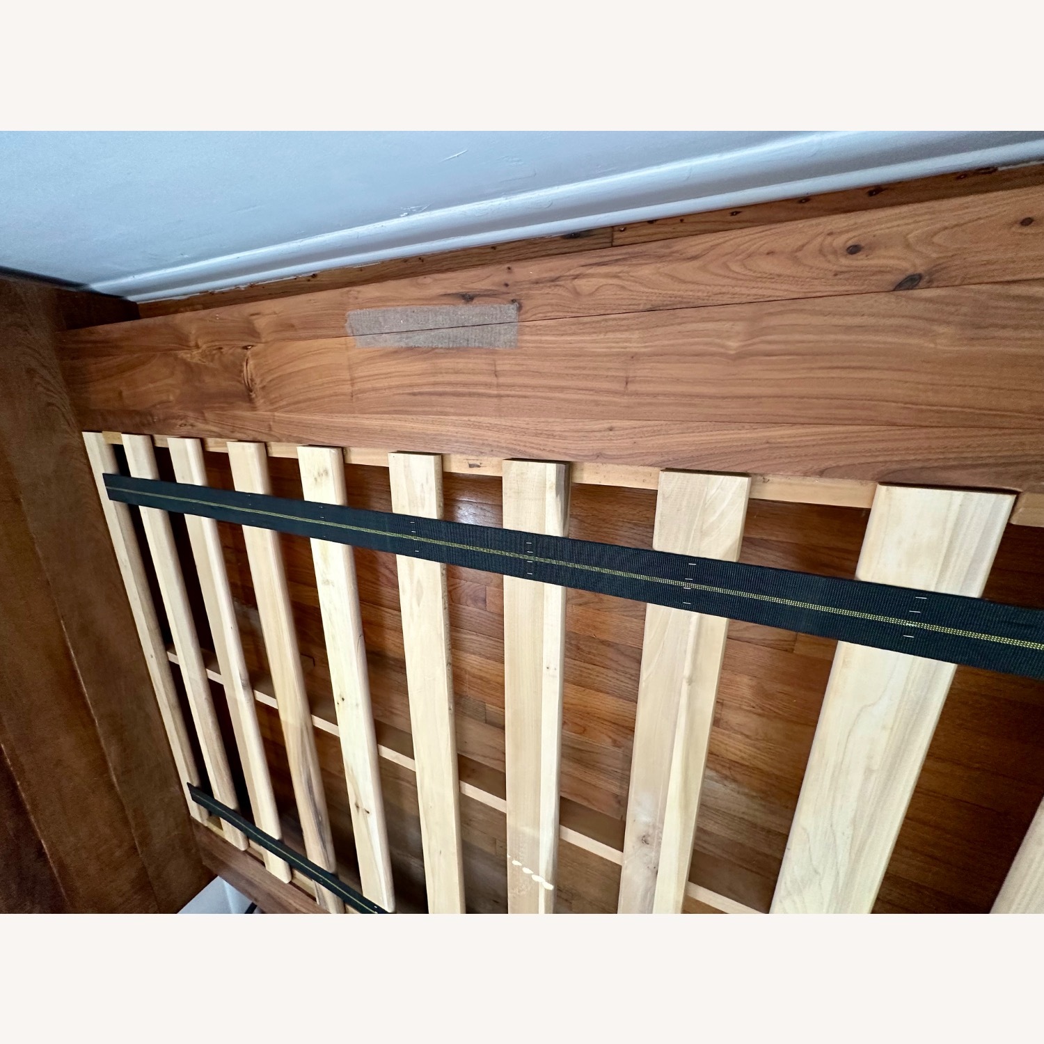 Crate and Barrel Thick Artwood Queen Bed - image-6