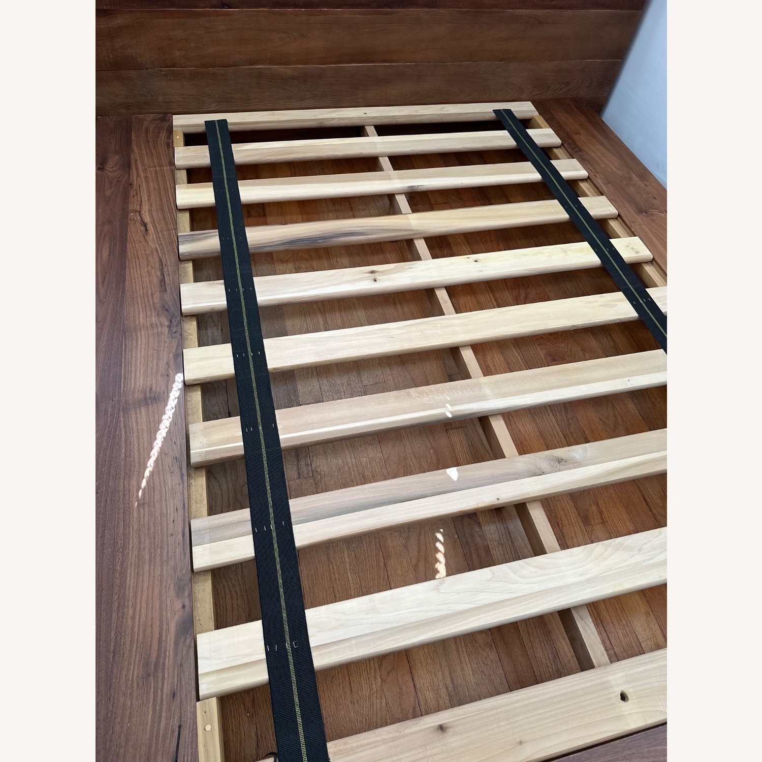 Crate and Barrel Thick Artwood Queen Bed - image-9