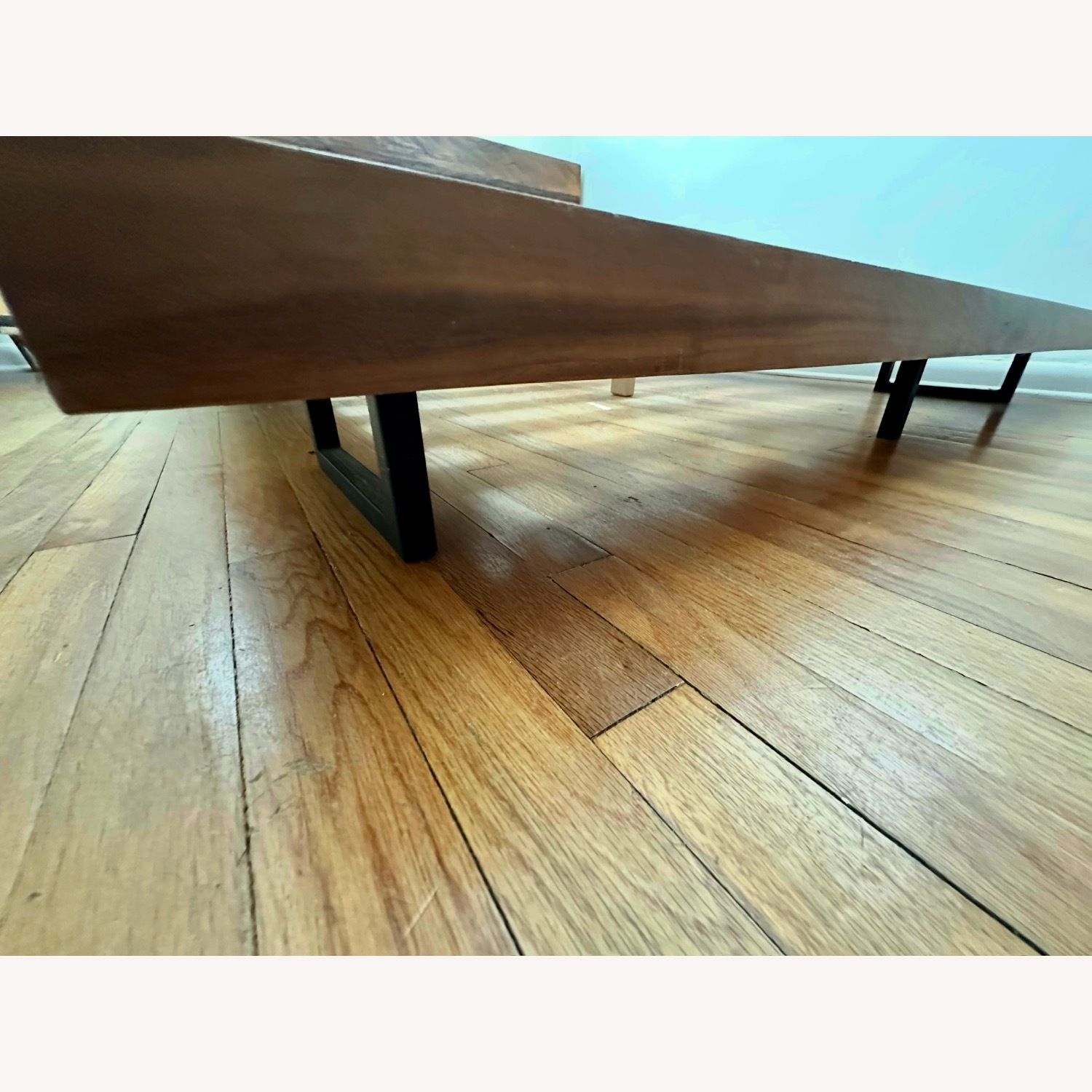 Crate and Barrel Thick Artwood Queen Bed - image-8
