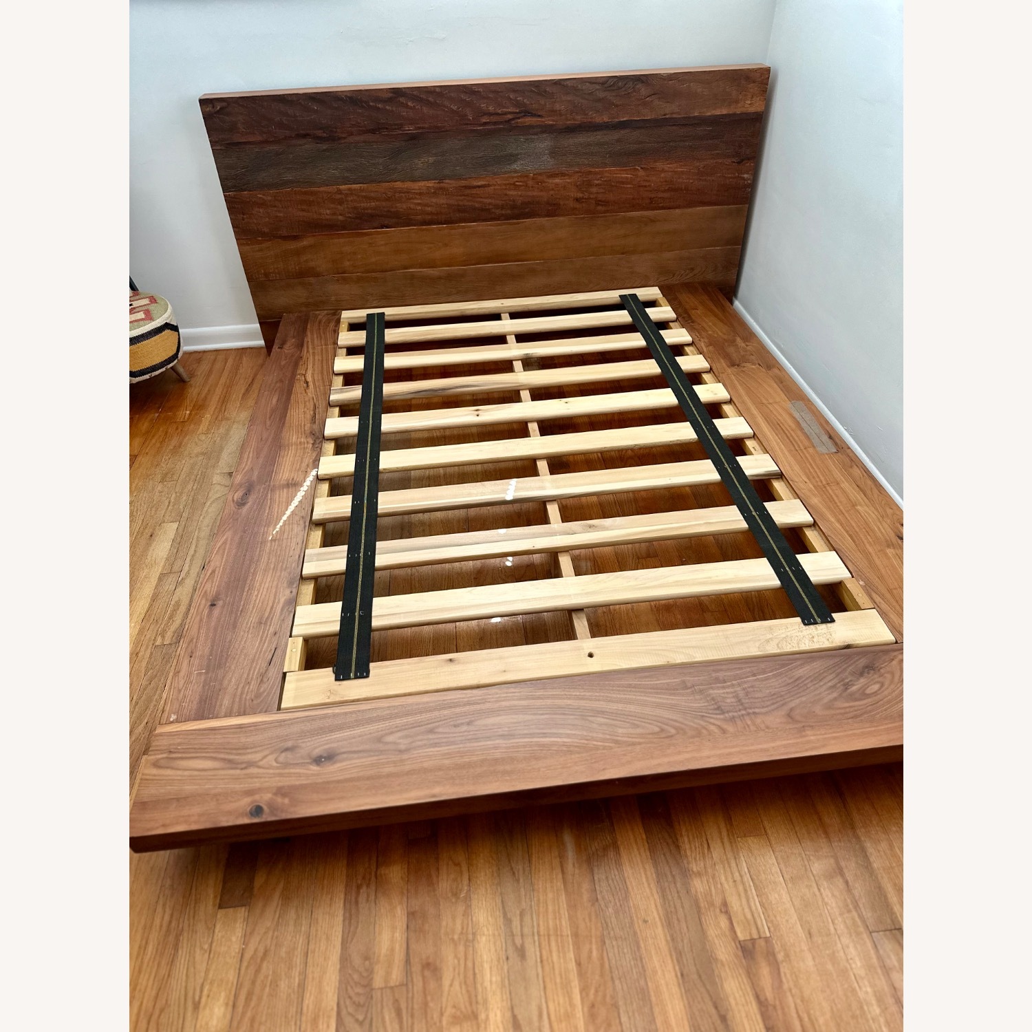 Crate and Barrel Thick Artwood Queen Bed - image-11