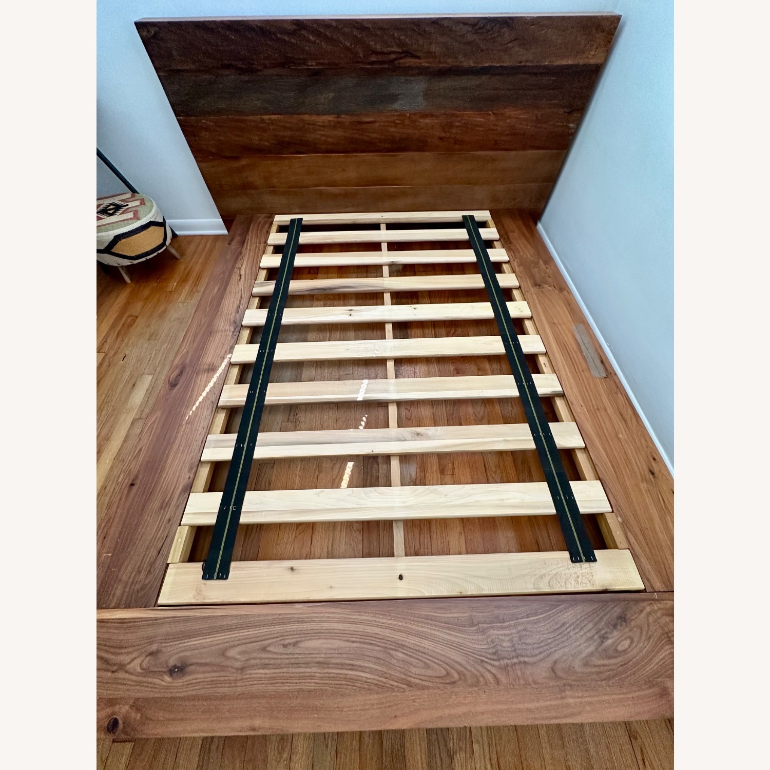 Crate and Barrel Thick Artwood Queen Bed - image-2