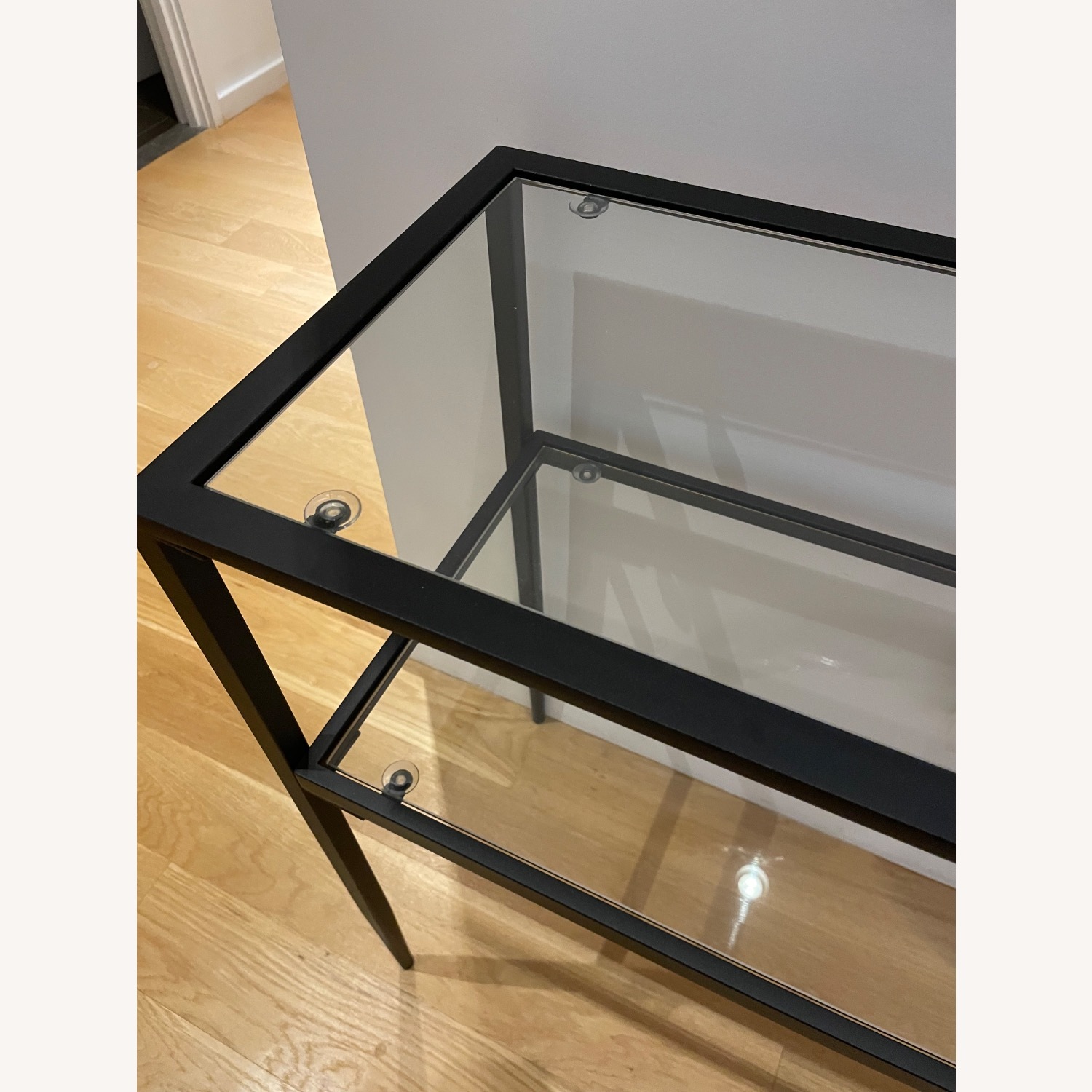 World Market Metal and Glass Console Table - image-3