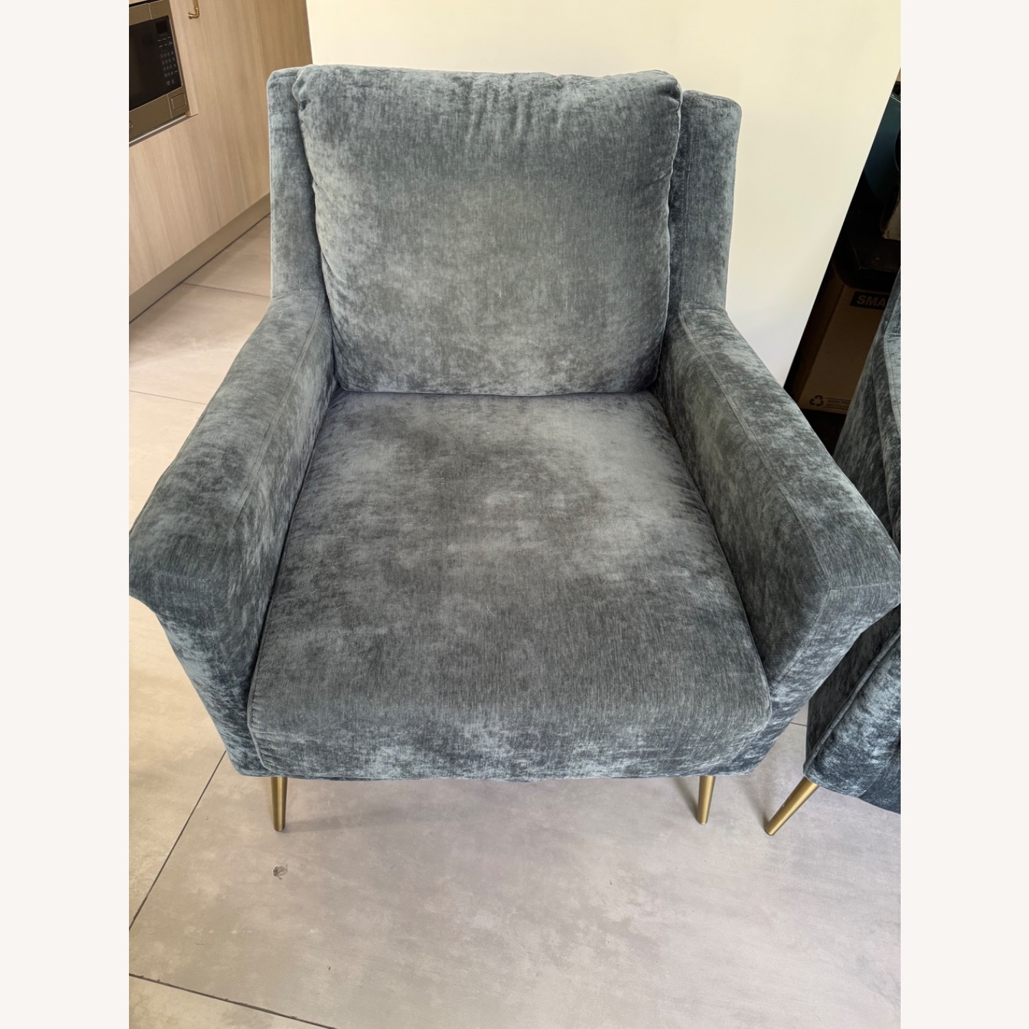 Cambridge Velvet Accent Chair - image-5