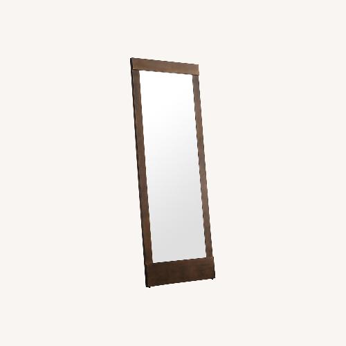 Used Crate & Barrel Colby Bronze Floor Mirror for sale on AptDeco