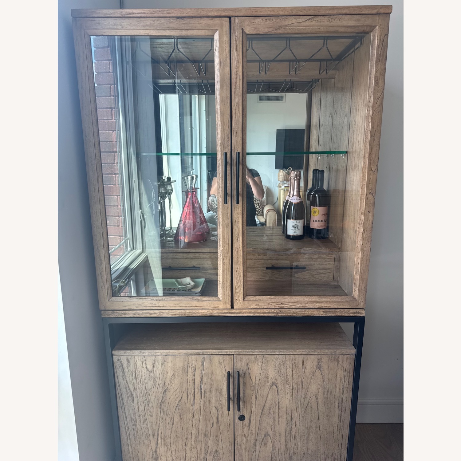 Crate & Barrel Lemoine Bar Credenza  - image-1