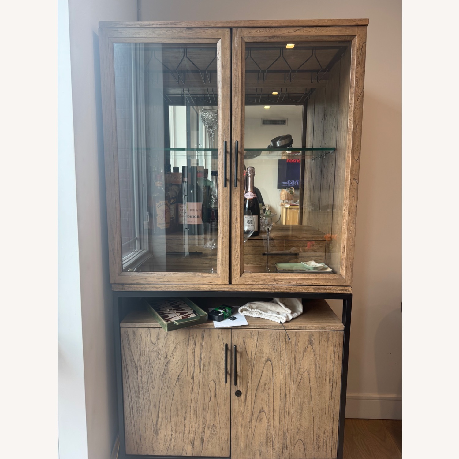 Crate & Barrel Lemoine Bar Credenza  - image-6