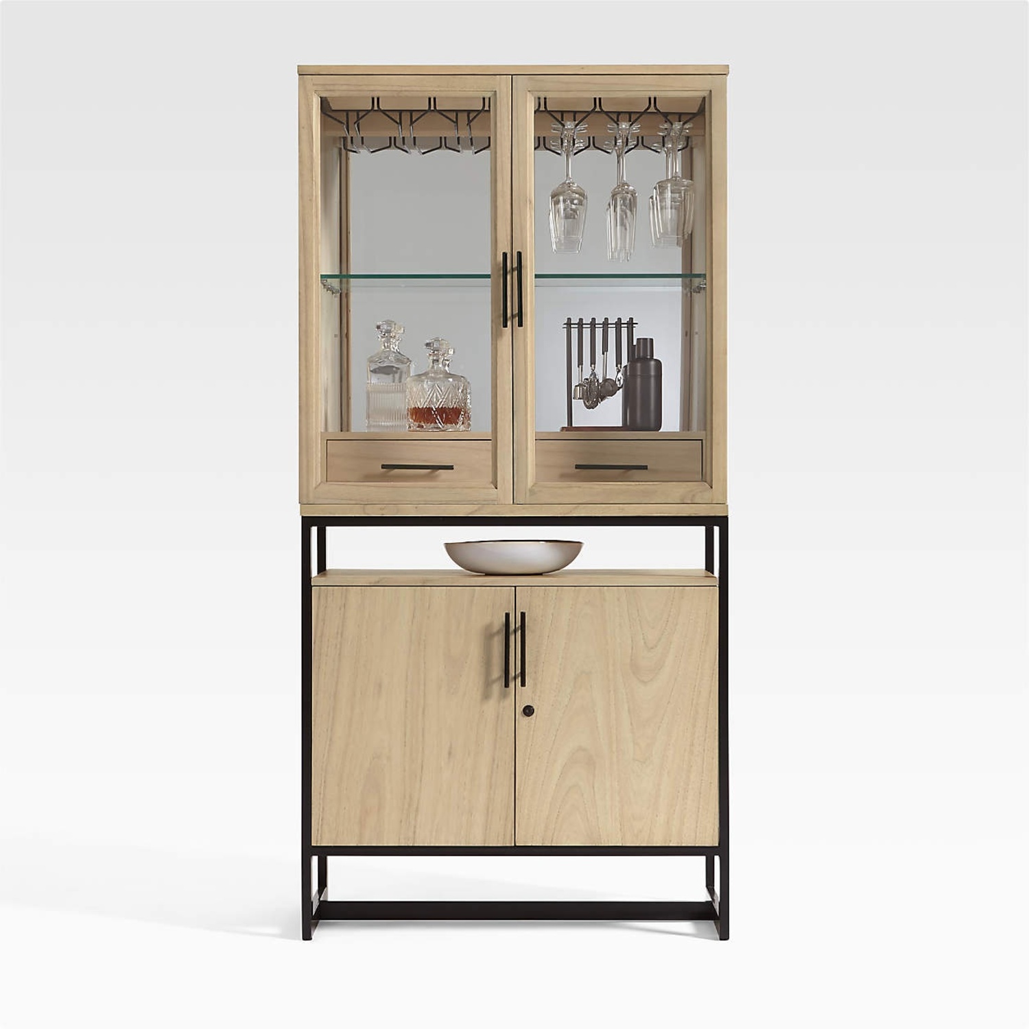 Crate & Barrel Lemoine Bar Credenza  - image-7