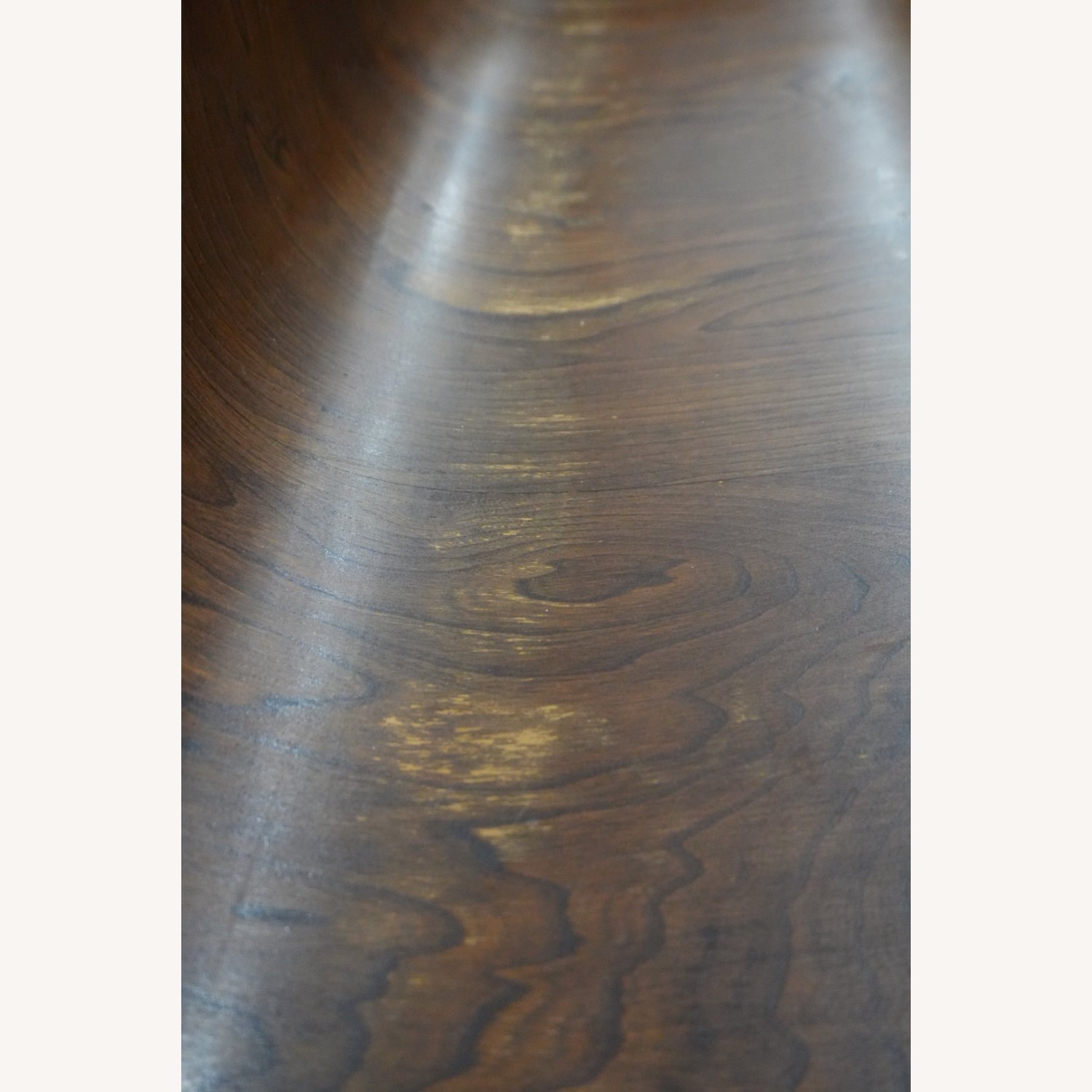 Vintage Solid Wood Church Pew Bench - image-2