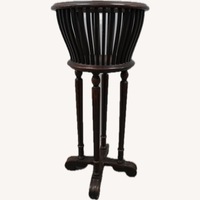 Scandinavian Mid-Century Wood Plant Stand