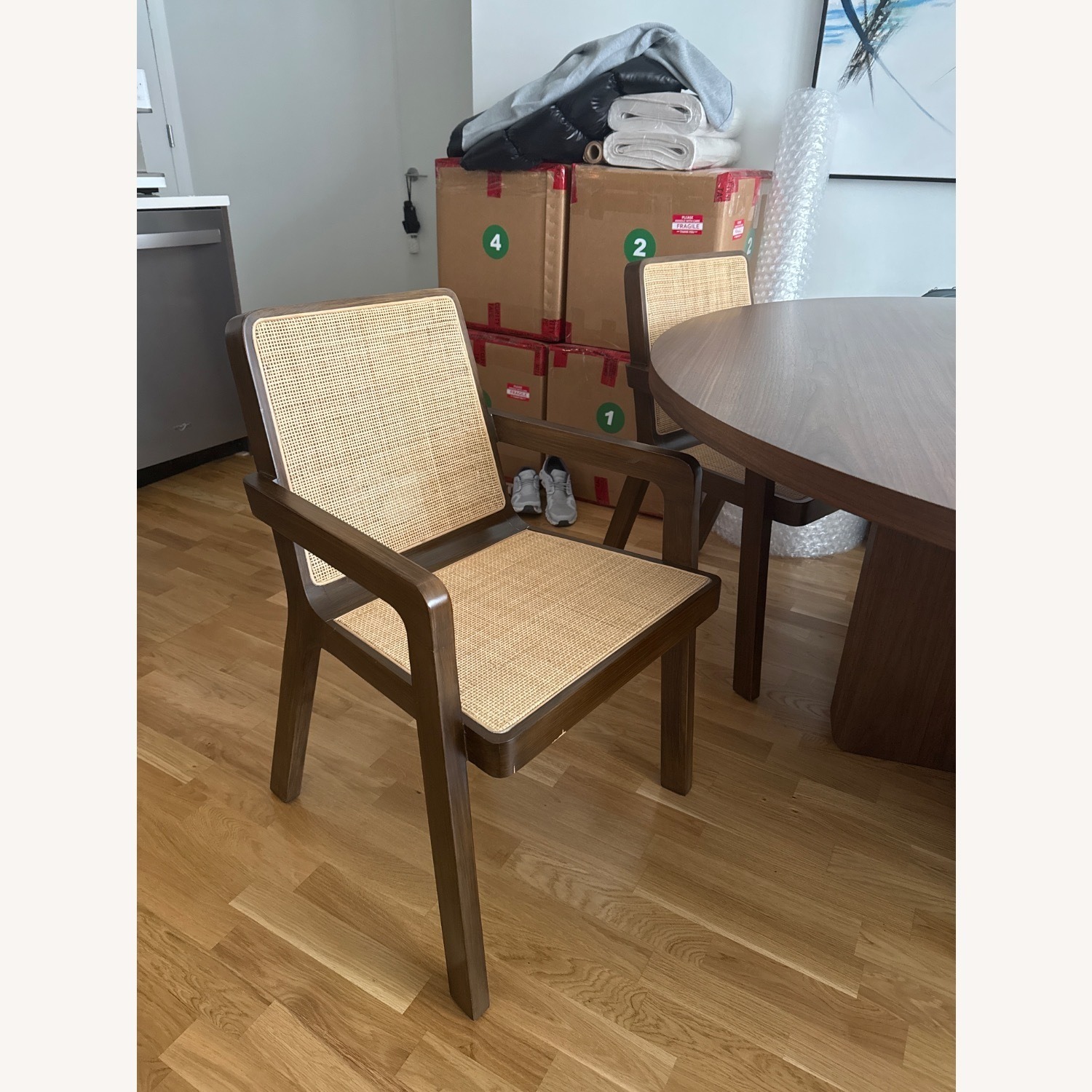 Santiago Round Dining Table with 4 Chairs - image-4