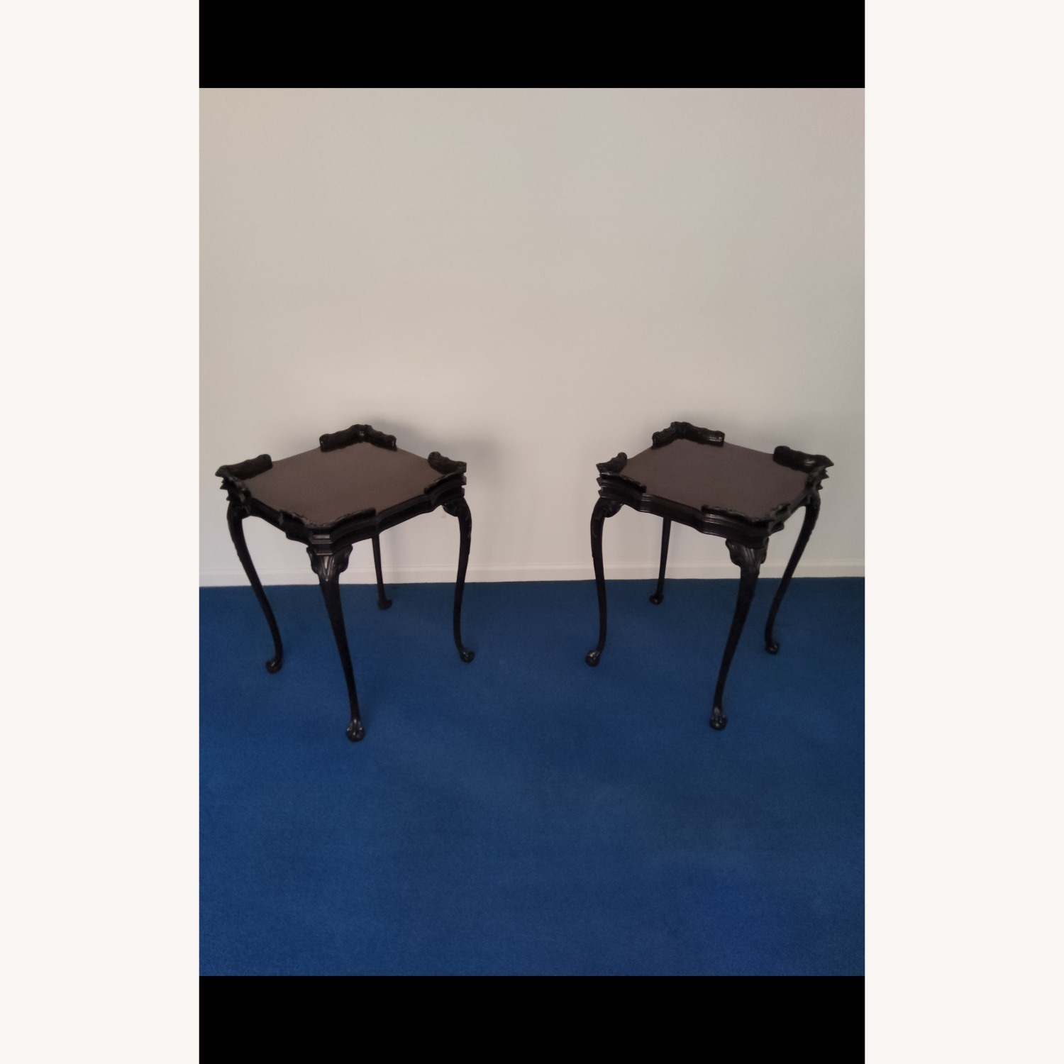 3-Piece Vintage Wood Table Set Coffee/End Tables - image-3