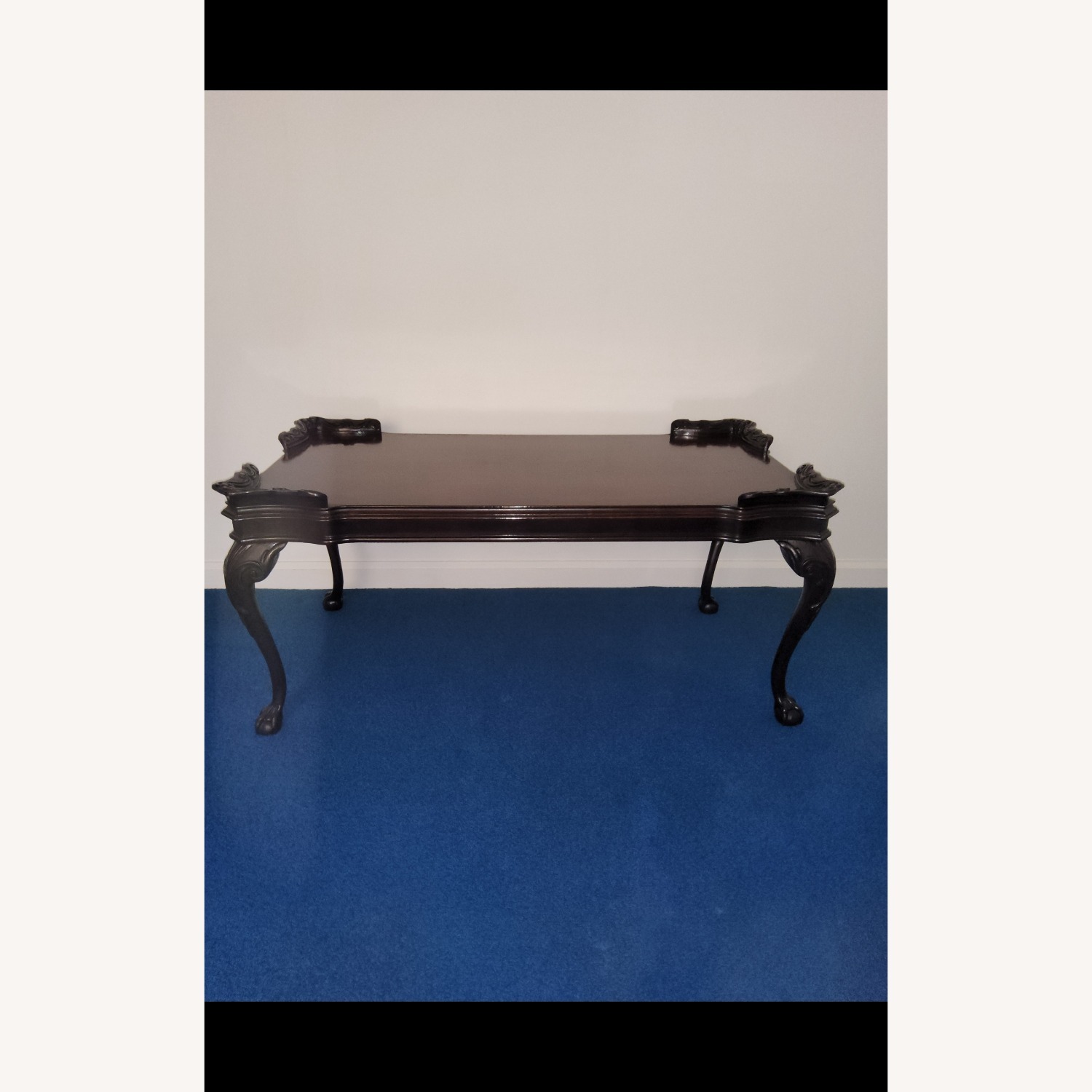 3-Piece Vintage Wood Table Set Coffee/End Tables - image-5