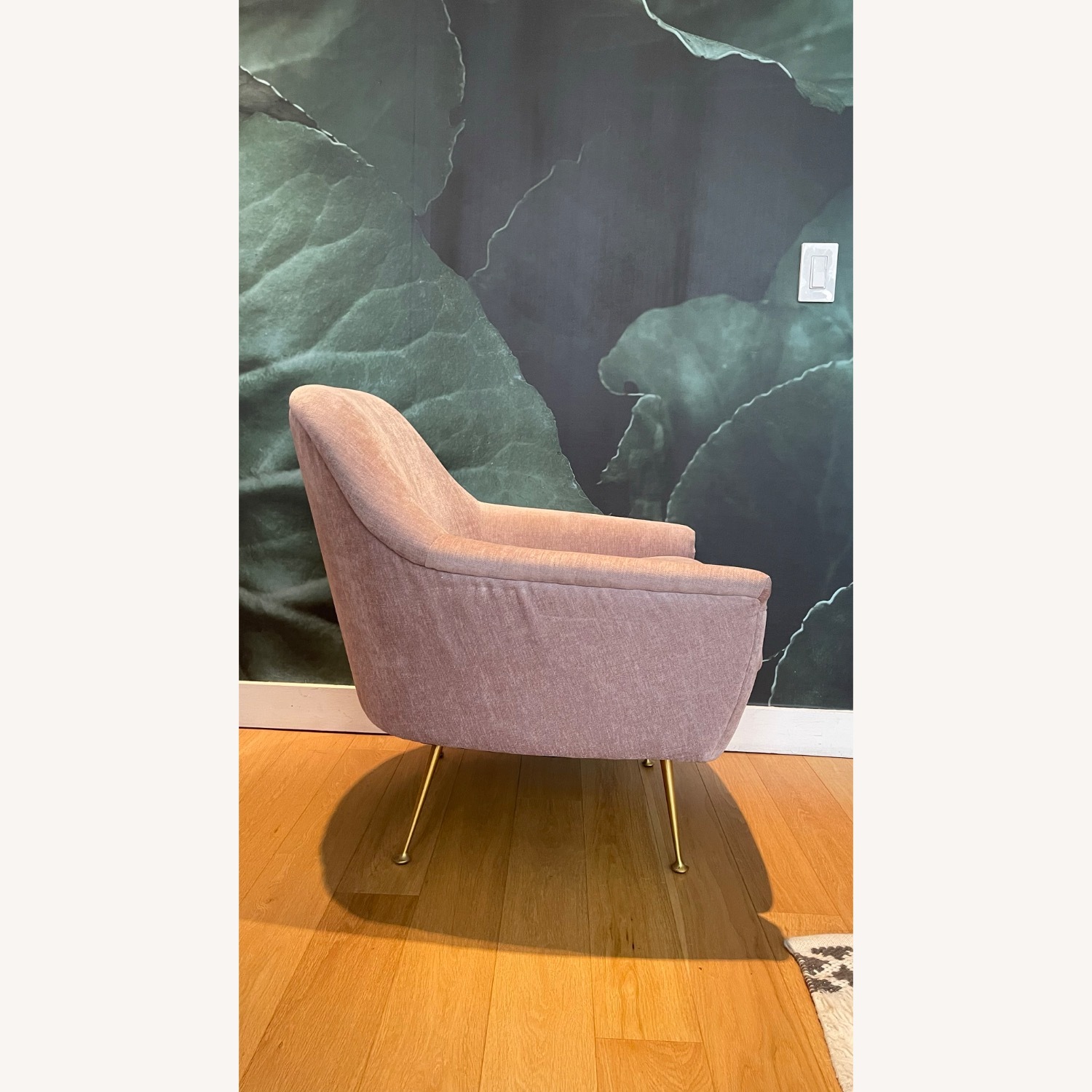 West Elm Phoebe Accent Chair, Pink - image-4