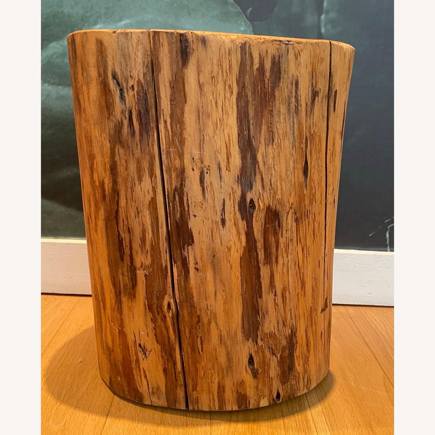 West Elm Tree Stump Side Table, Natural Wood - image-6