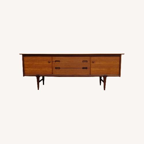 Used Vintage Mid Century Modern Teak Younger Credenza for sale on AptDeco