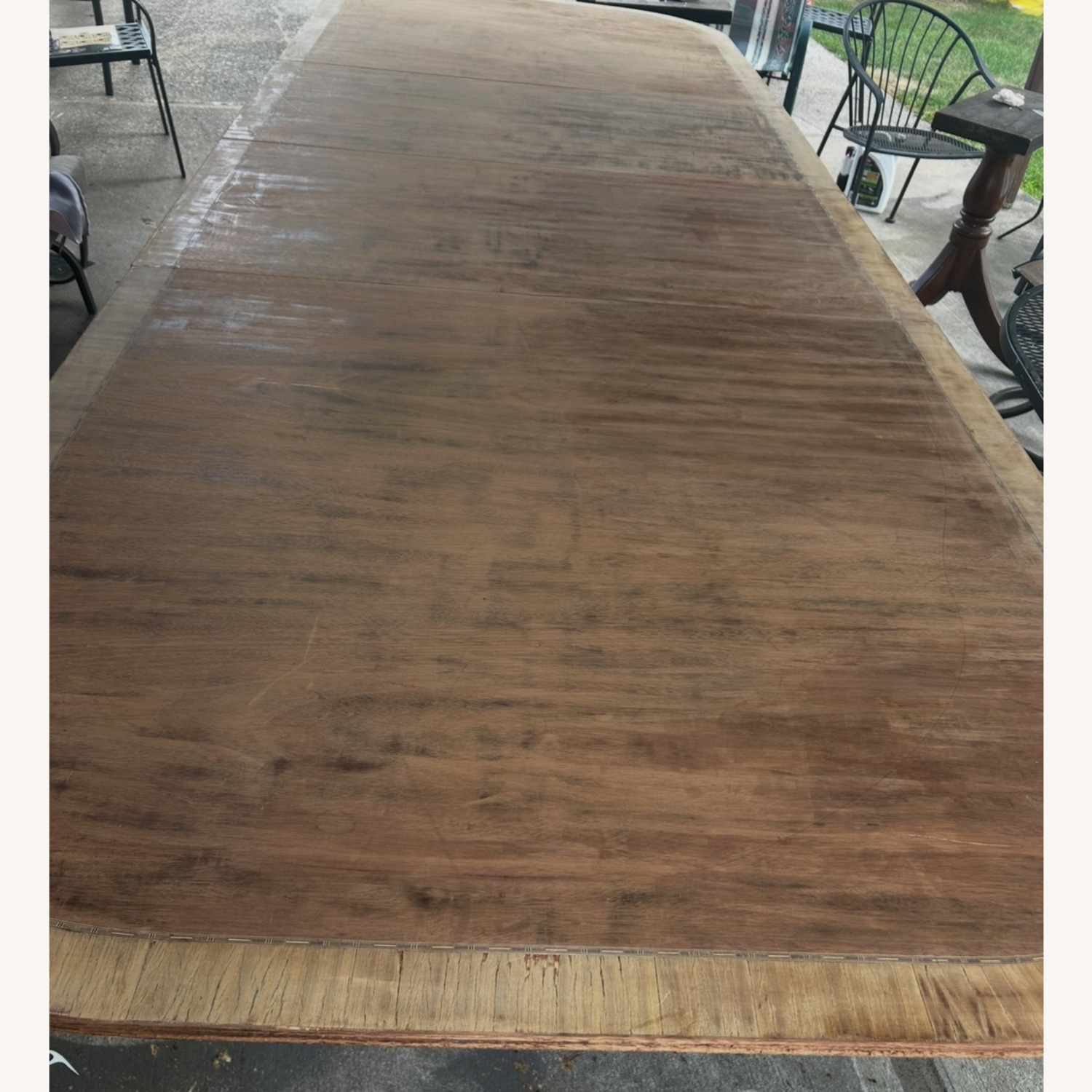 Long Antique Table - image-1
