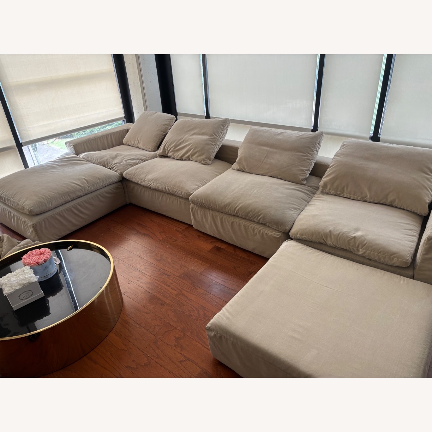 RH Customized Cloud Sectional - image-7