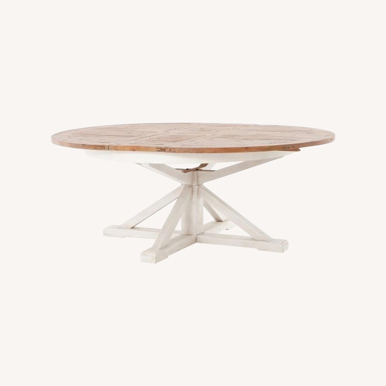 Pottery Barn Hart Reclaimed Wood Round Table - image-0