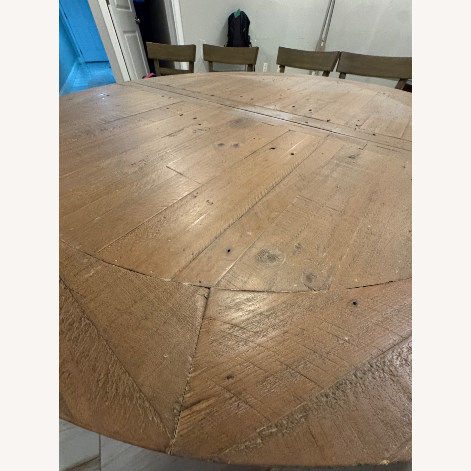 Pottery Barn Hart Reclaimed Wood Round Table - image-2