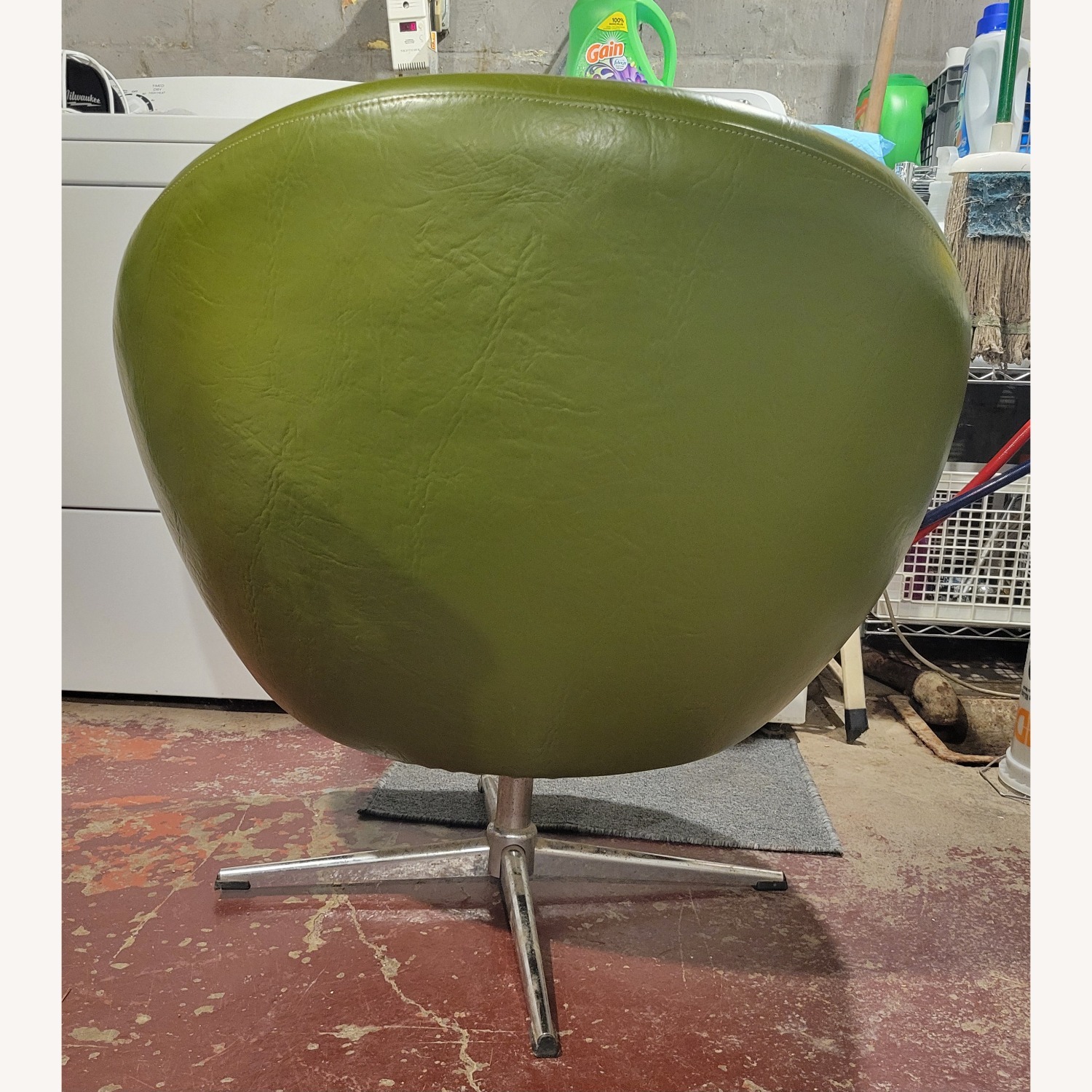 Mid-Century Swivel Pod Chair - image-2