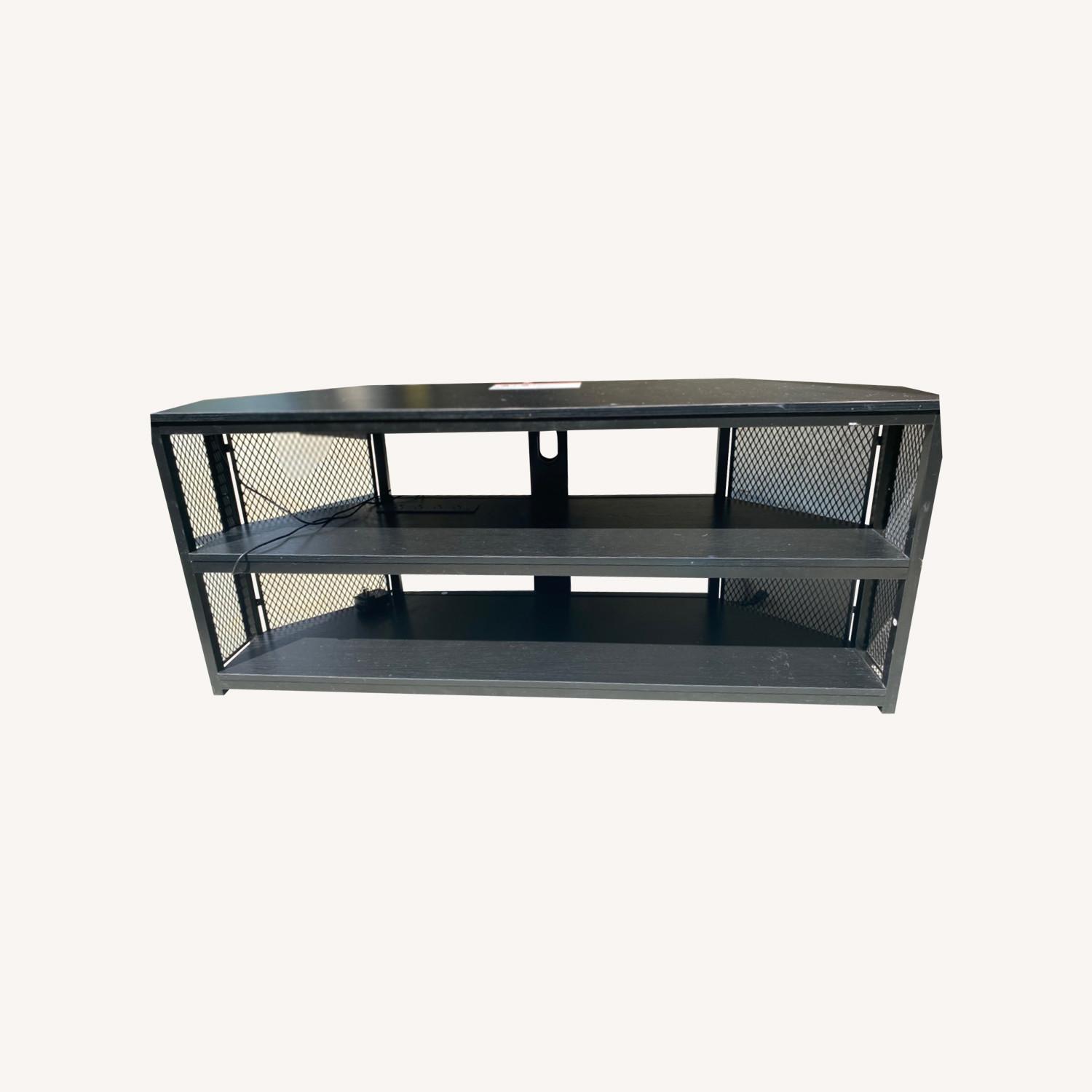 Black TV Stand - image-0