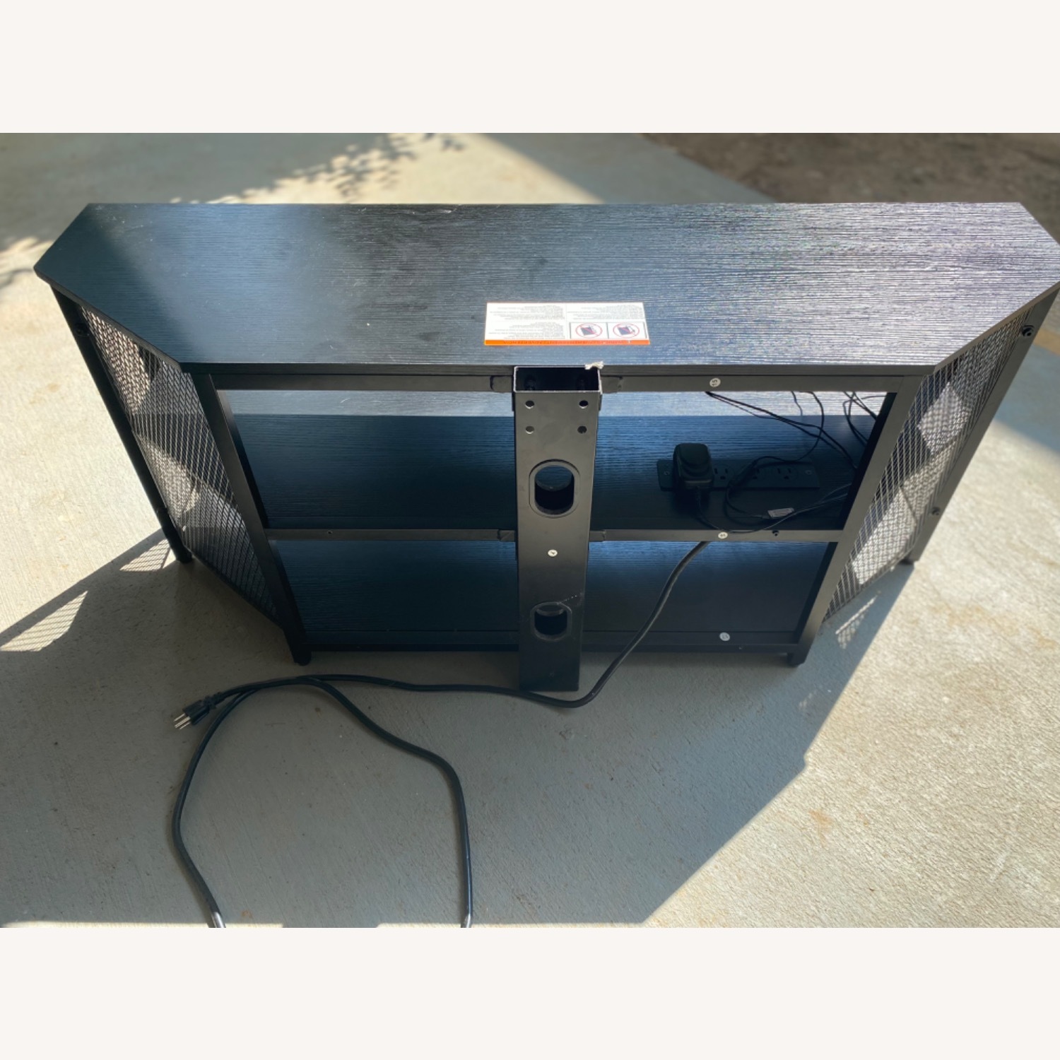 Black TV Stand - image-3