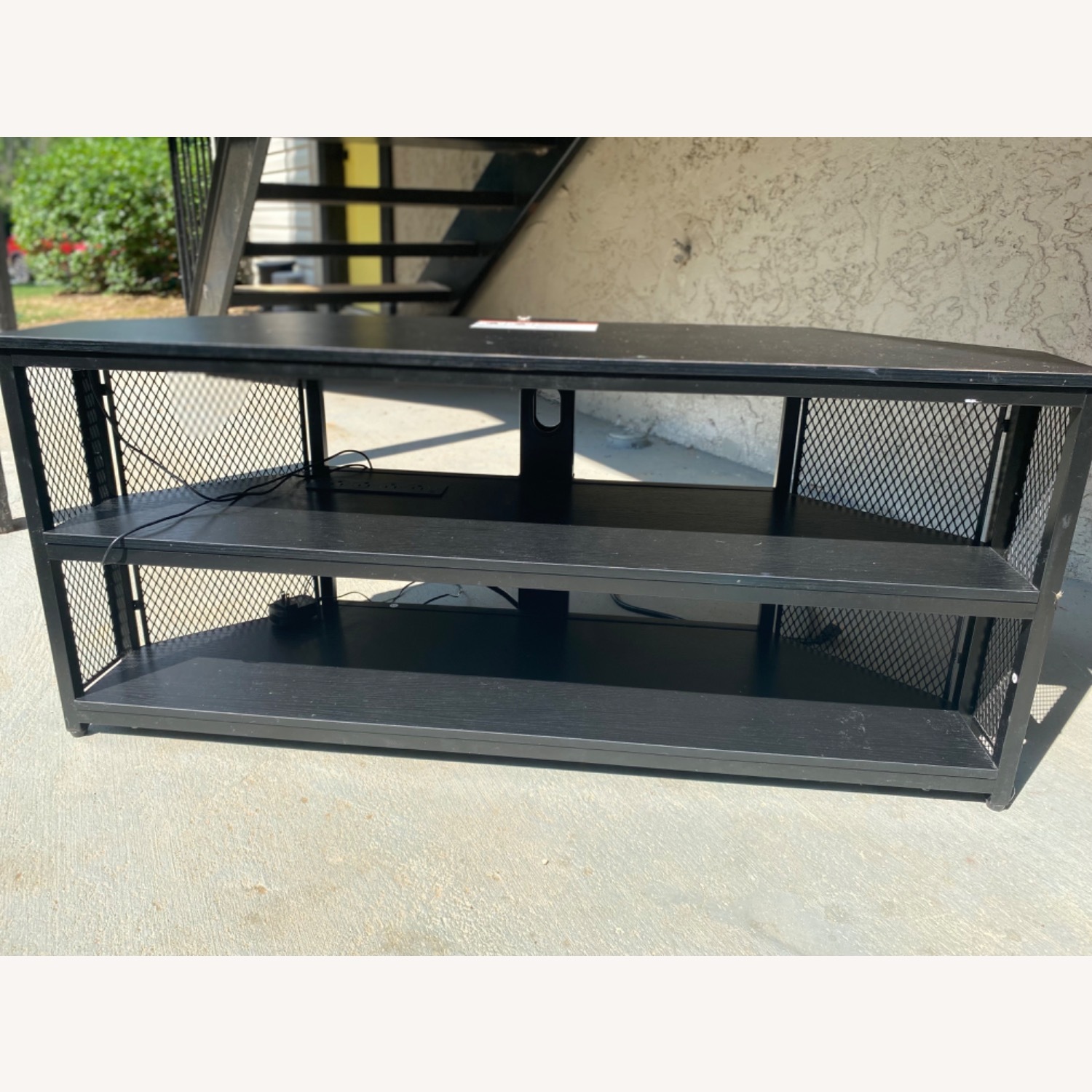 Black TV Stand - image-1