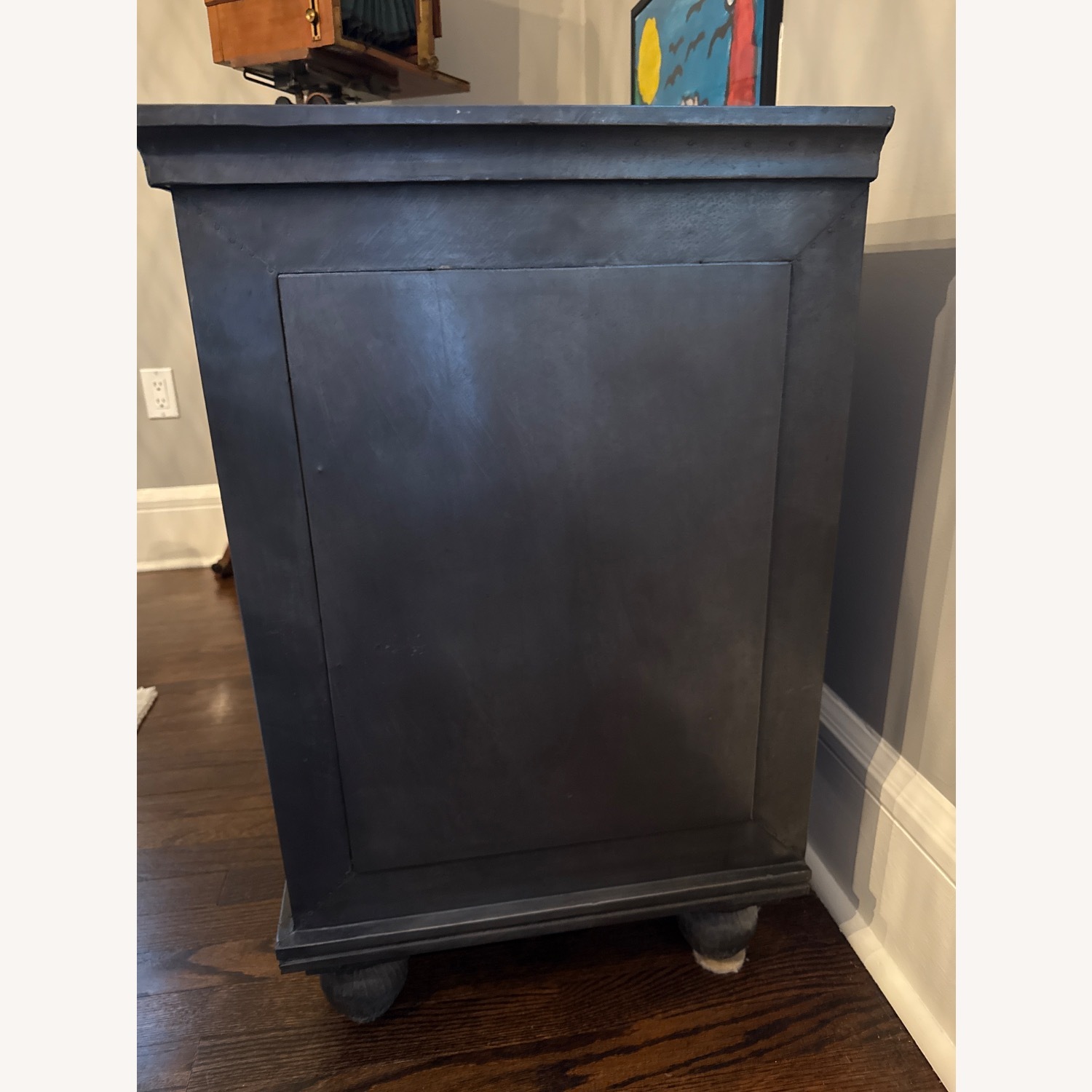 Restoration Hardware Annecy Metal-Wrapped Nightstand - image-4