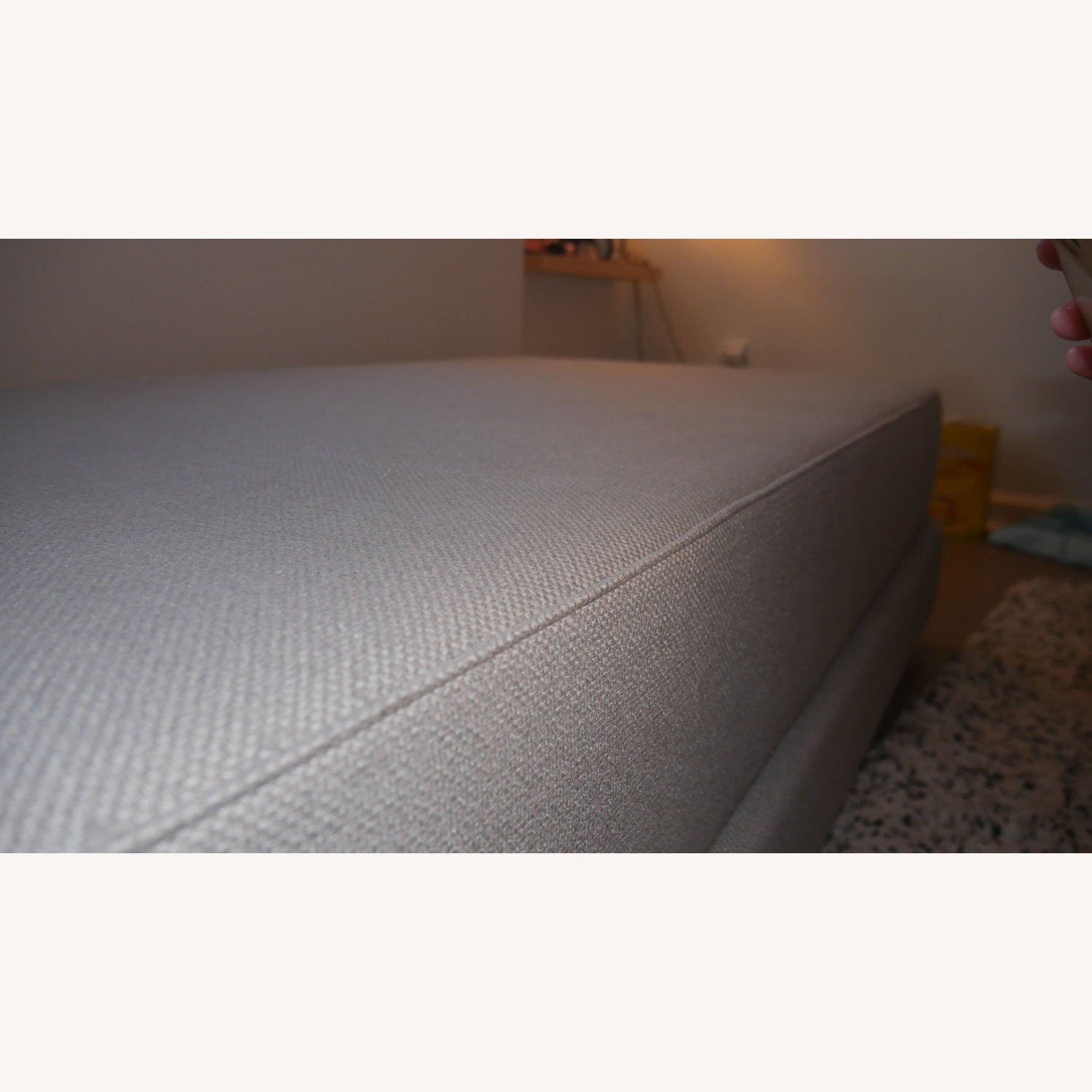 CB2 Lubi Silver Grey Stacked Twin Daybed Couch - image-5