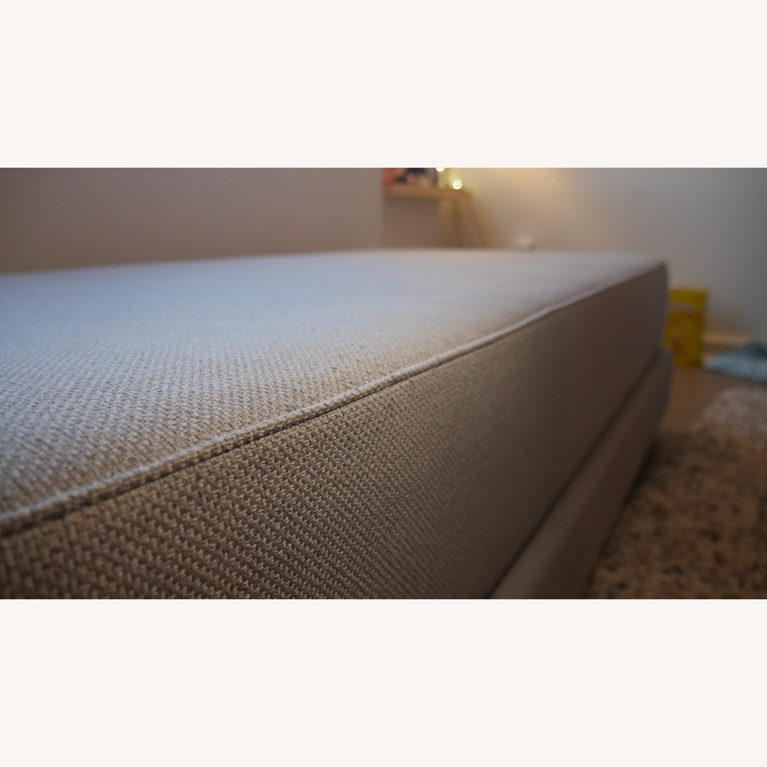 CB2 Lubi Silver Grey Stacked Twin Daybed Couch - image-3