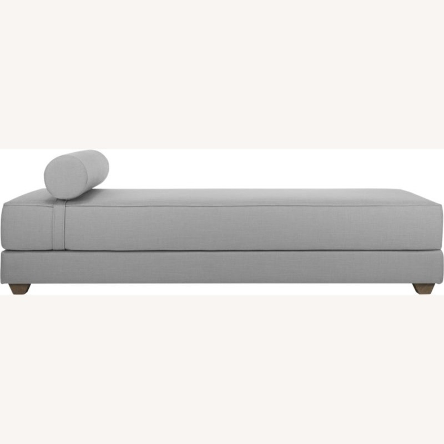CB2 Lubi Silver Grey Stacked Twin Daybed Couch - image-9
