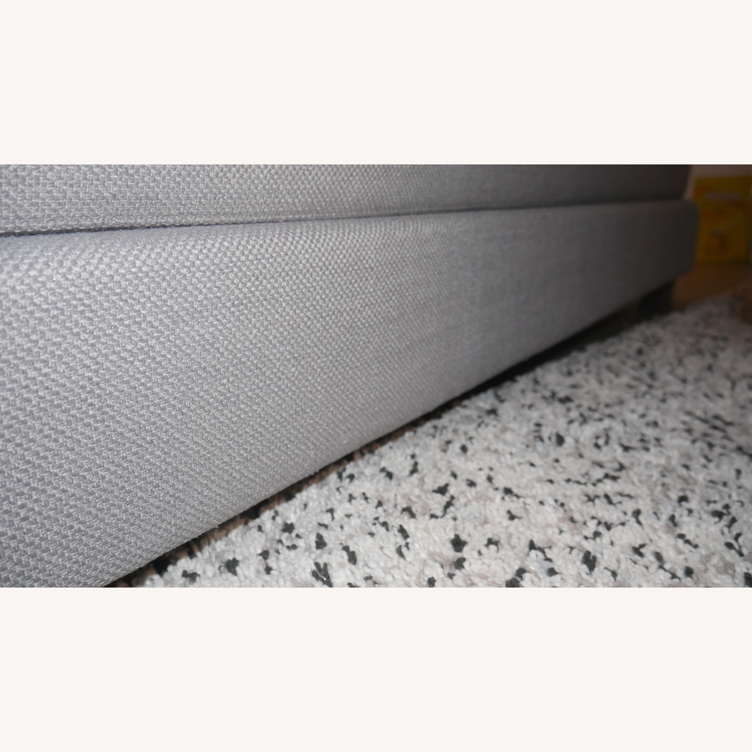 CB2 Lubi Silver Grey Stacked Twin Daybed Couch - image-4