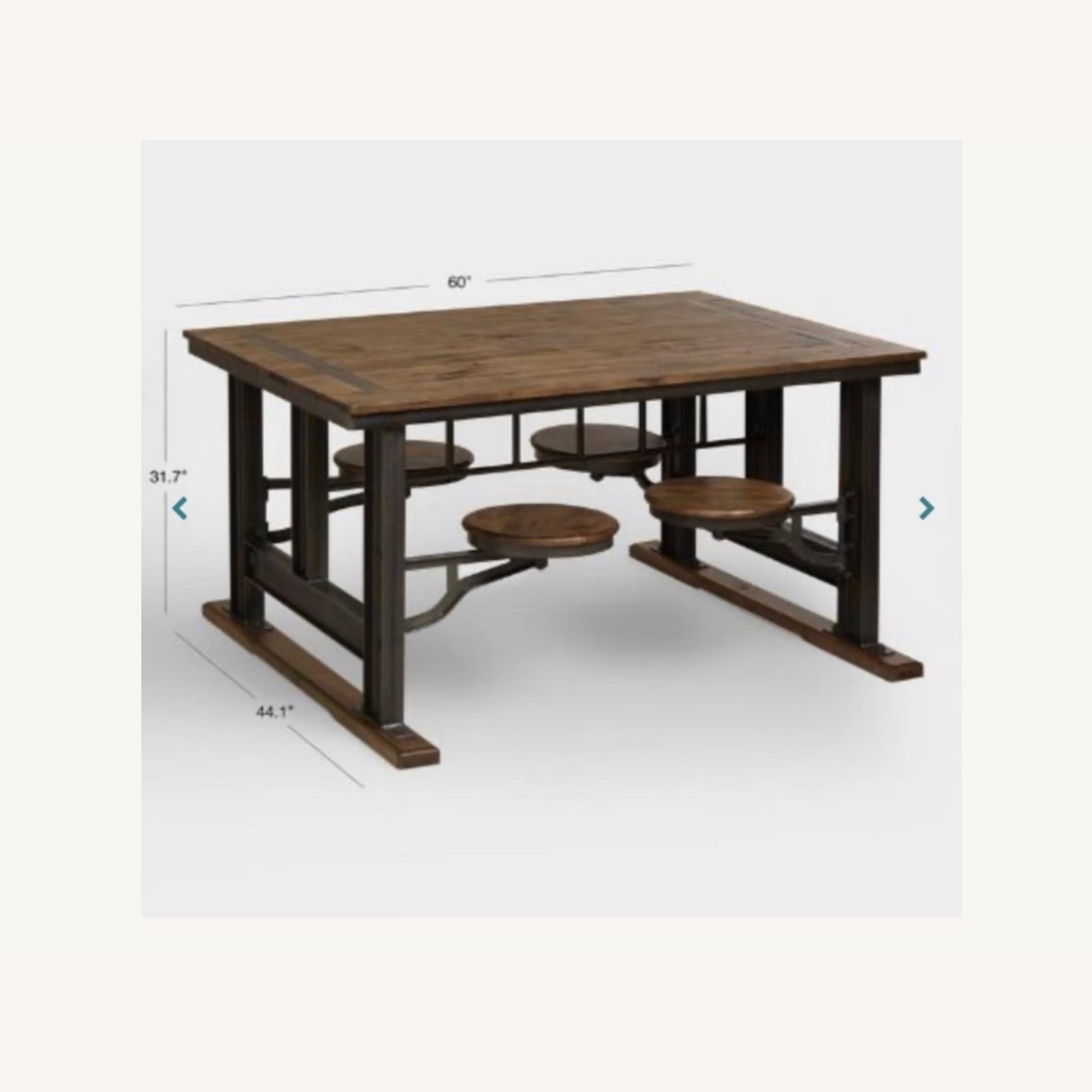 World Market Galvin Cafeteria Table - image-2