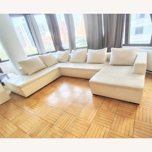 Used Boconcept Mezzo U Sectional Leather for sale on AptDeco