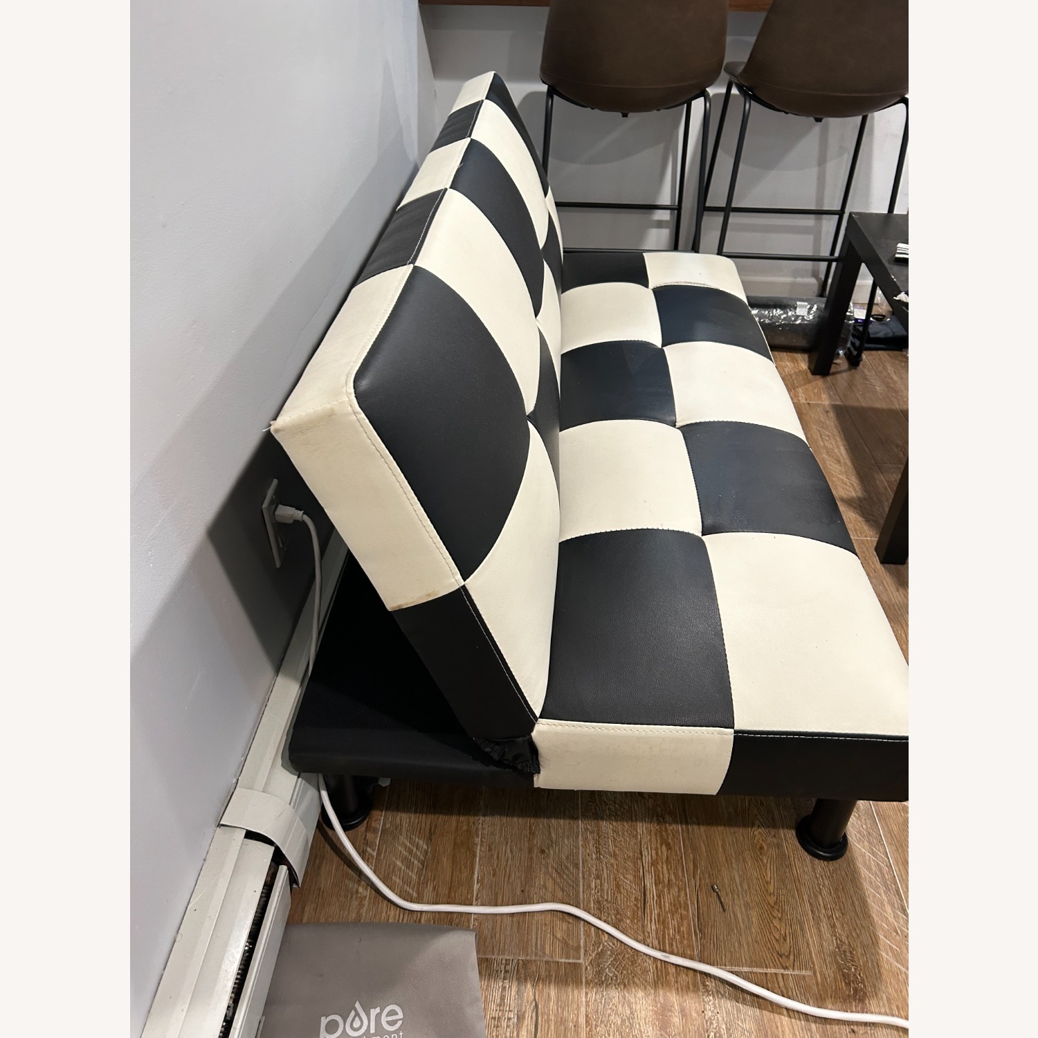 West Harlem Checkered Futon - image-2