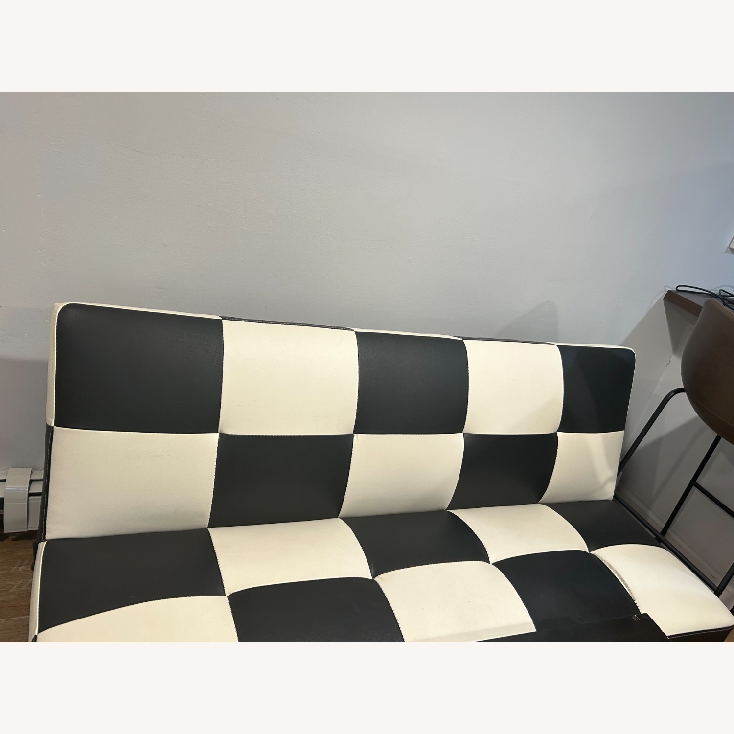 West Harlem Checkered Futon - image-1