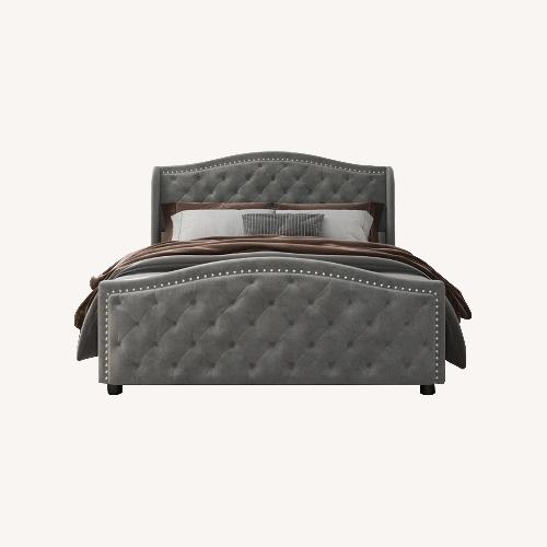 Verdugo Hydraulic Lift Up Storage Upholstered Platform Bed