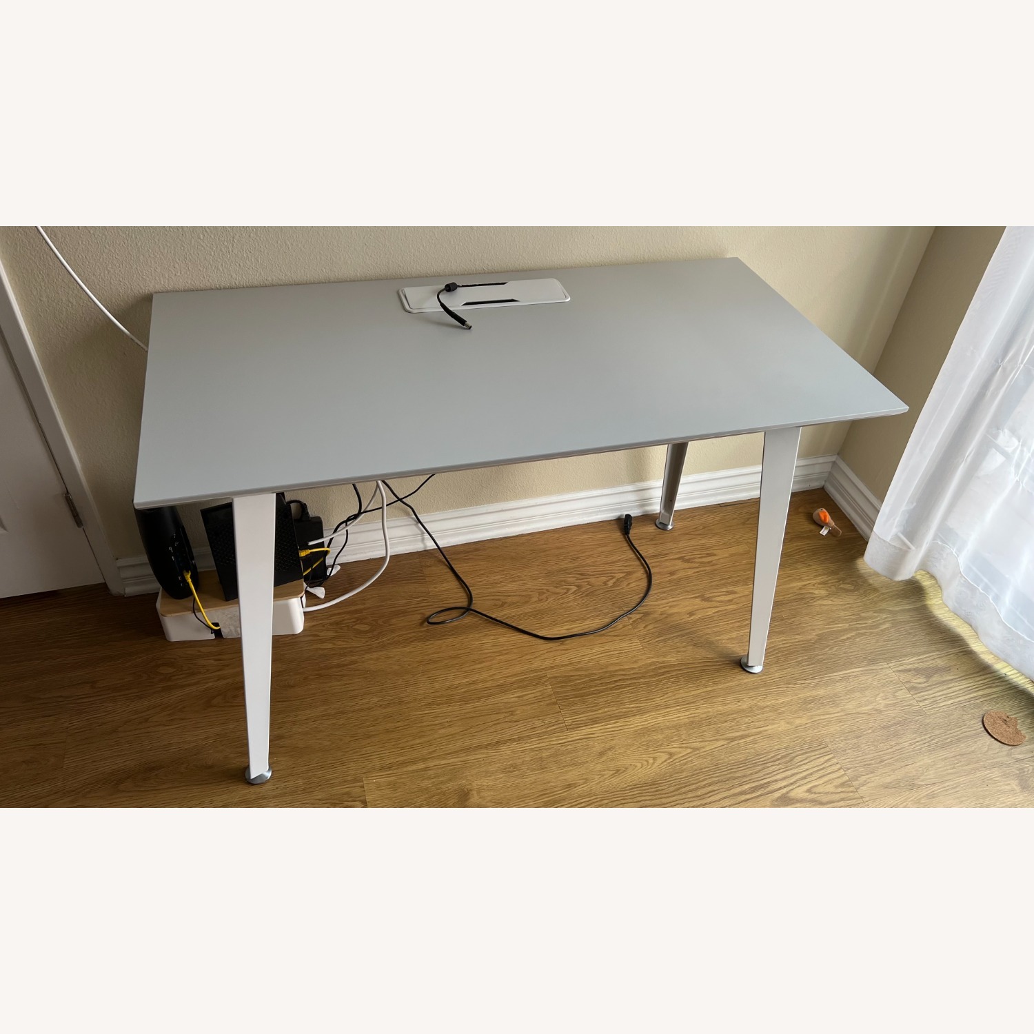 Branch Gray/White Office Desk - image-6