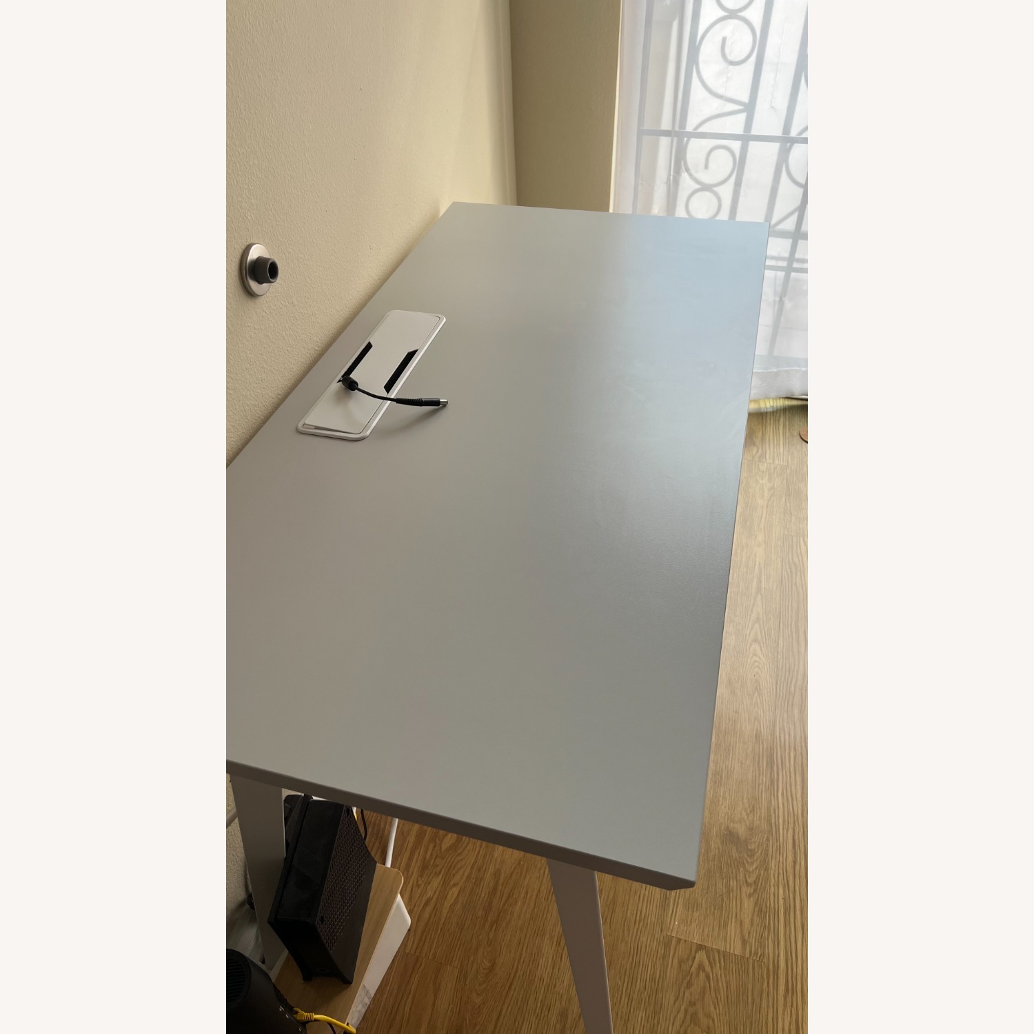 Branch Gray/White Office Desk - image-1