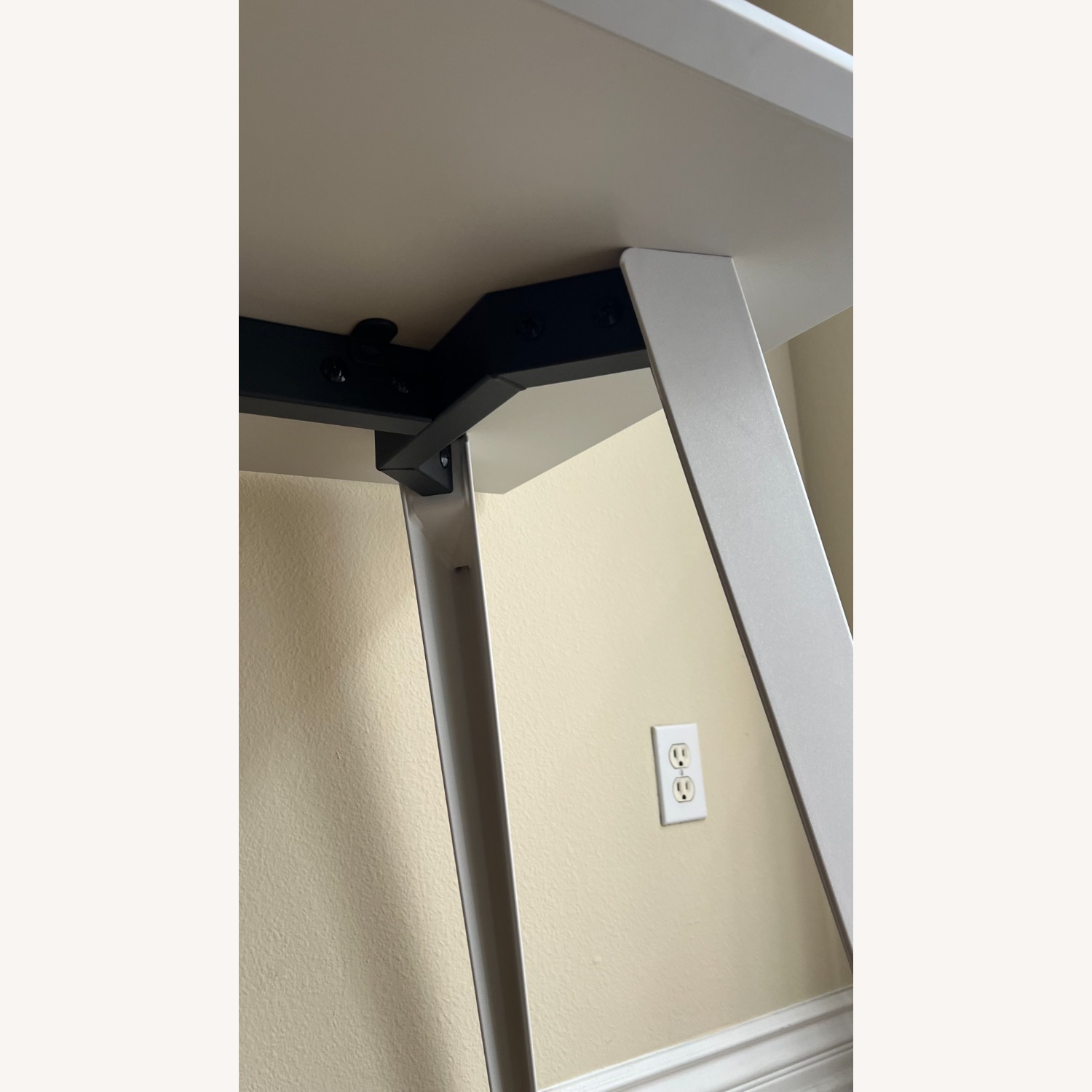 Branch Gray/White Office Desk - image-3