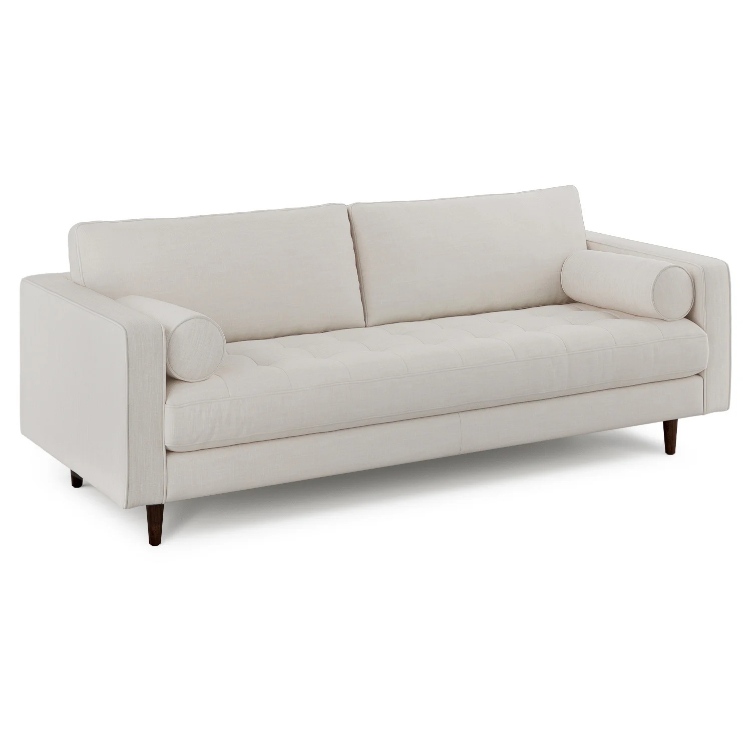 Article Sven 88" Tufted Sofa Biscuit Cream - image-5