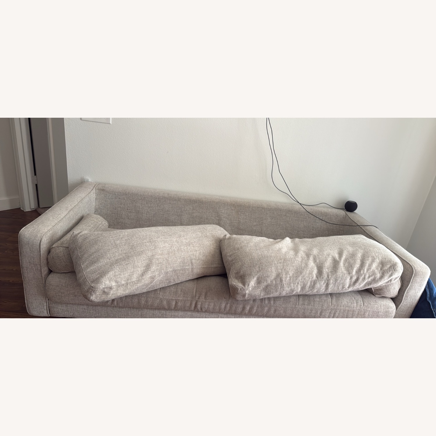 Article Sven 88" Tufted Sofa Biscuit Cream - image-3