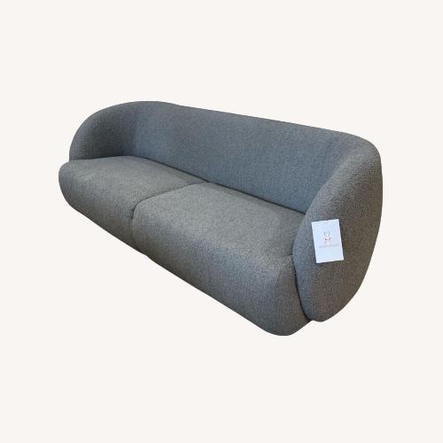 Used Paula 3-Seater Boucle Sofa Gray for sale on AptDeco